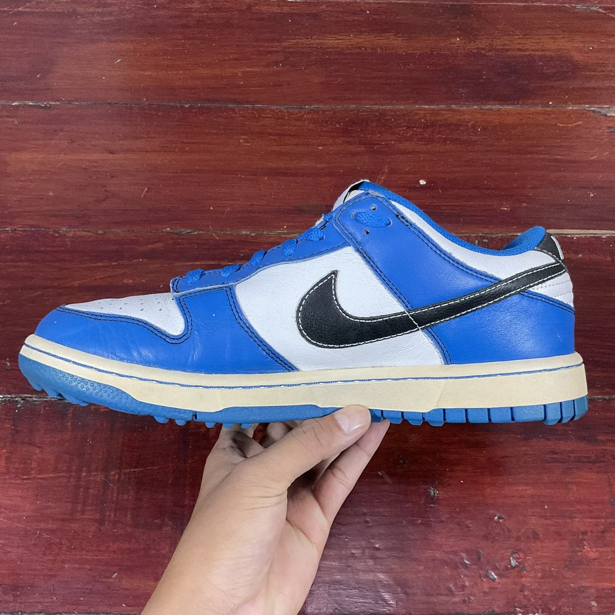 Nike Dunk Low NG Golf White Blue 2012 Size US 8 / EU 41 - 3 Thumbnail
