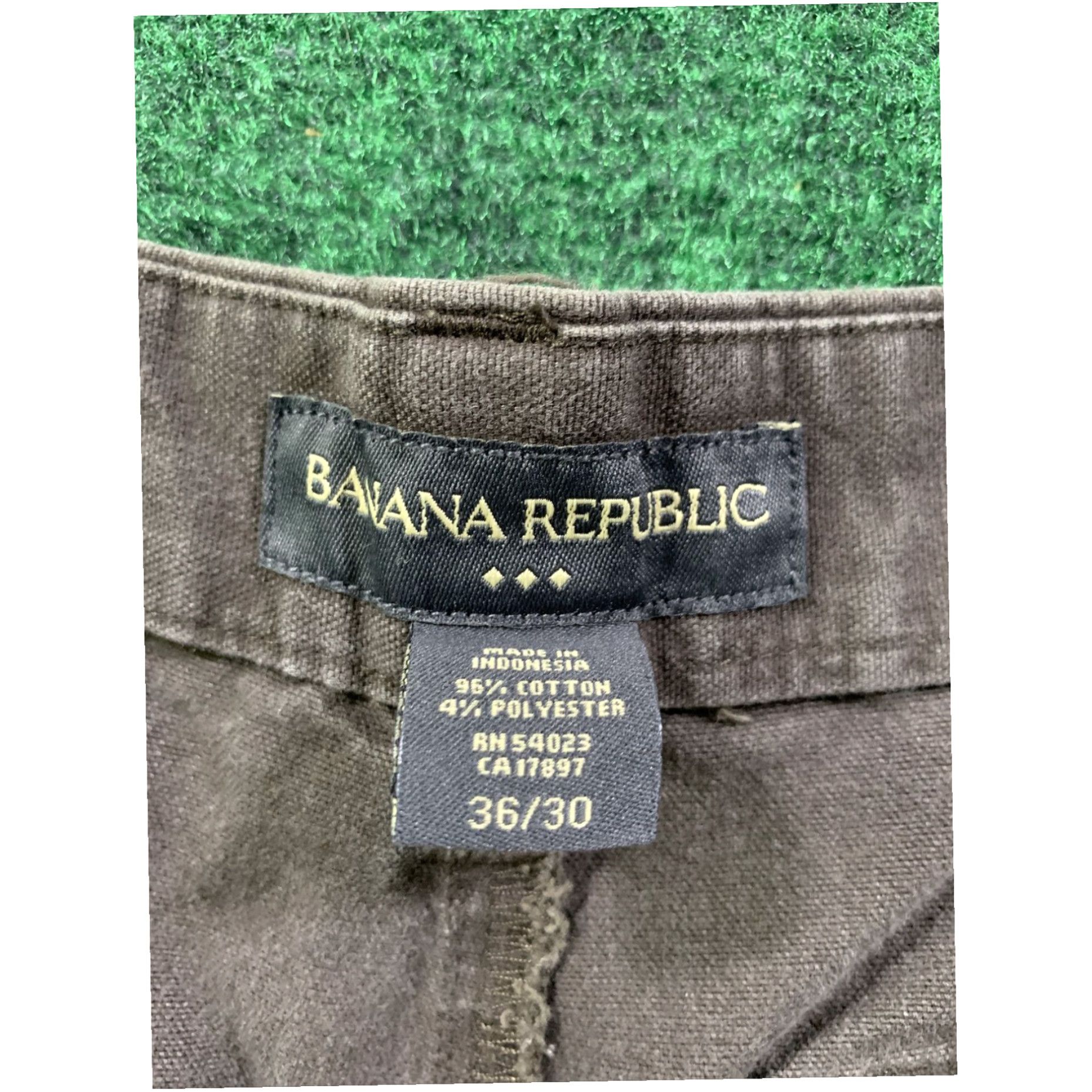 Banana Republic Banana Republic Mens 36 Brown Chino Slacks Dawson Khaki Cotton Pants 36x30 Size US 36 / EU 52 - 4 Thumbnail
