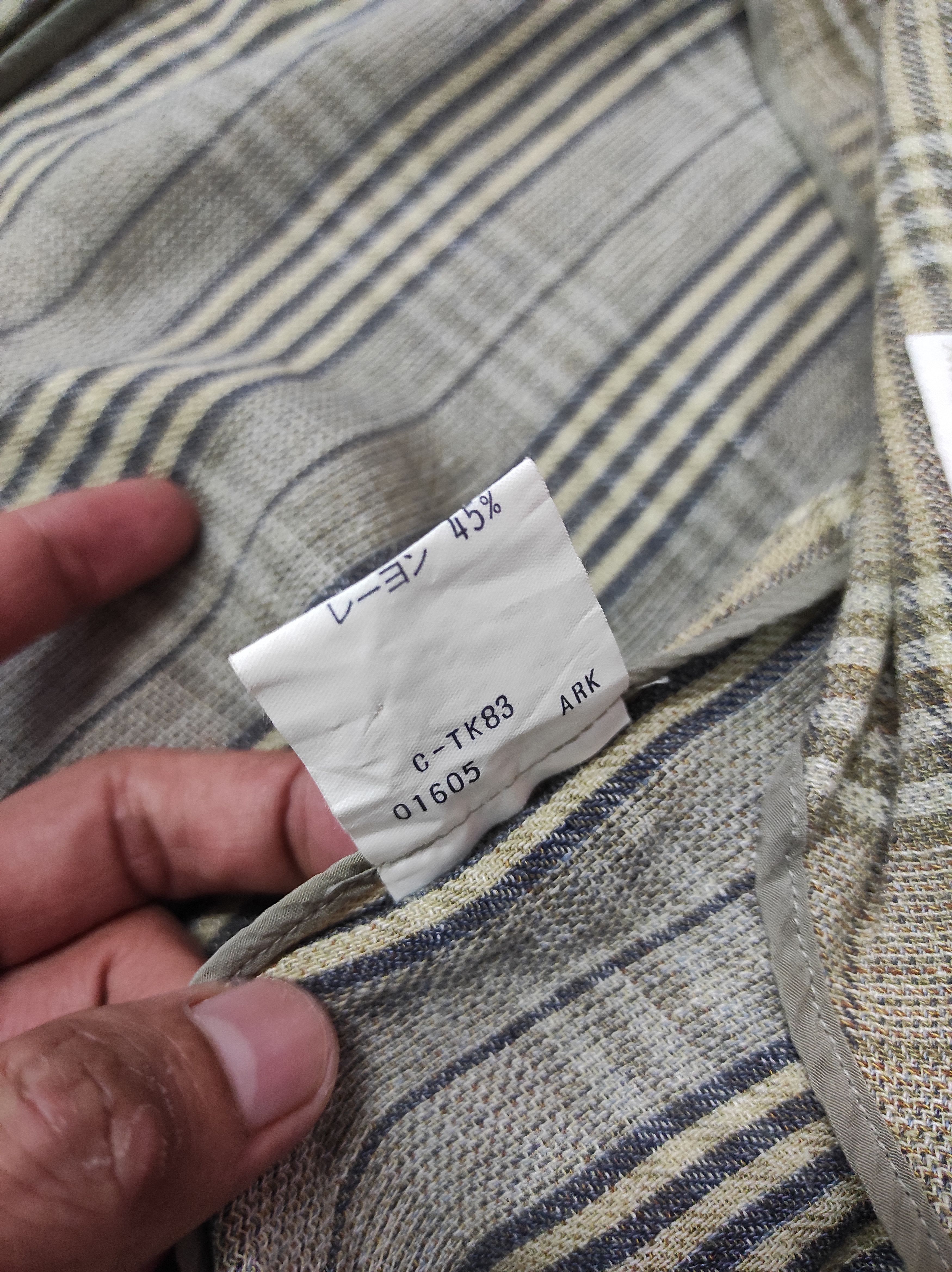Burberry × Vintage BURBERRY ROYAN VINTAGE PLAID BLAZER JACKET Size L / US 10 / IT 46 - 9 Thumbnail