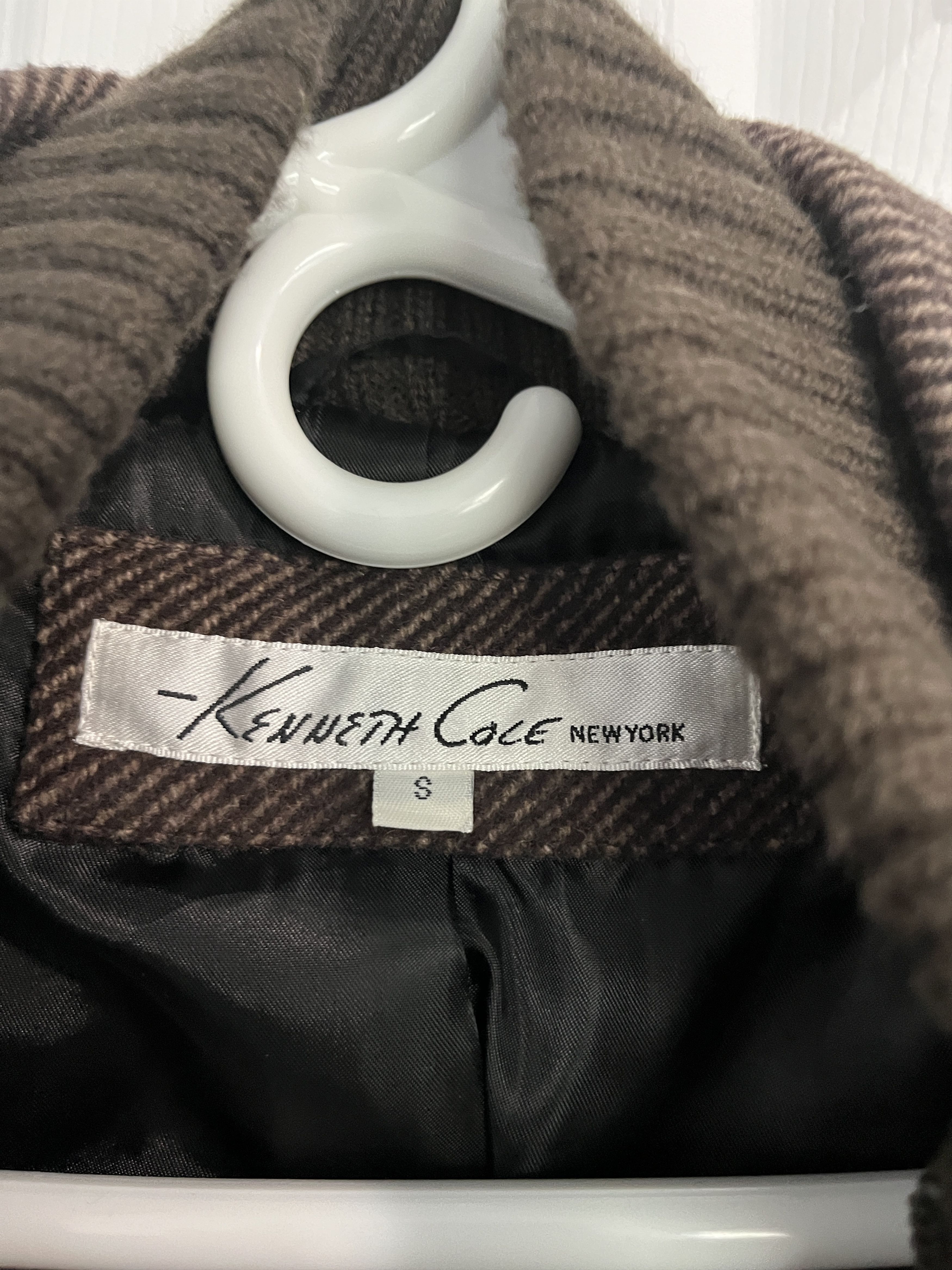 Kenneth Cole Kenneth Cole Tweed Coat Size US S / EU 44-46 / 1 - 5 Thumbnail
