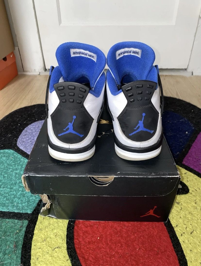 Jordan Brand Air Jordan 4’s Motor Sport Size 11 *repainted midsoles Size US 11 / EU 44 - 3 Thumbnail