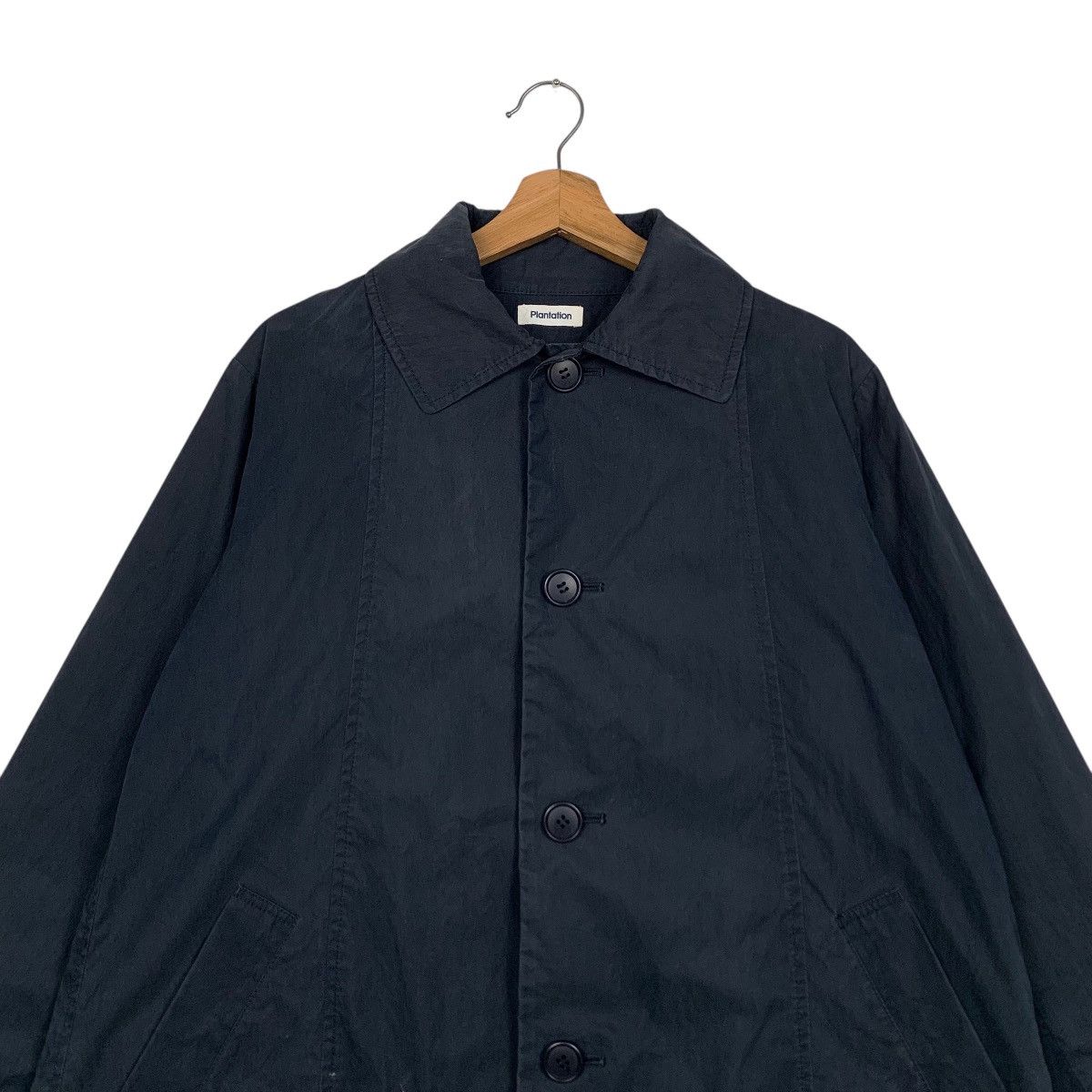 Issey Miyake ☀️Plantation Issey Miyake black button jacket Size US M / EU 48-50 / 2 - 4 Thumbnail