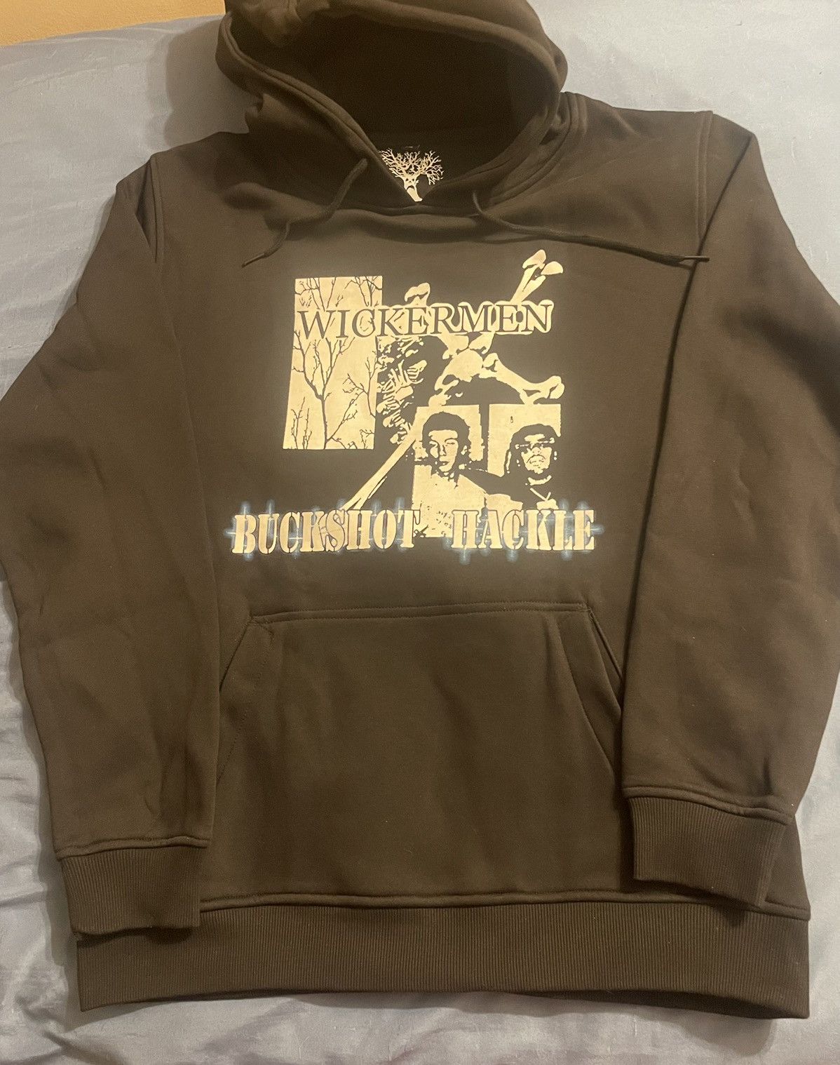 Drain Gang × Haunted Mound Haunted Mound - Wickermen Buckshot & Hackle hoodie XL hdoe Size US XL / EU 56 / 4 - 1 Thumbnail