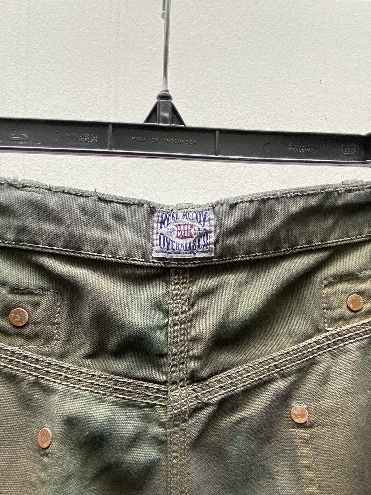 The Real McCoy's The Real McCoys Dyed Doubble Knee Pants Size US 34 / EU 50 - 4 Thumbnail