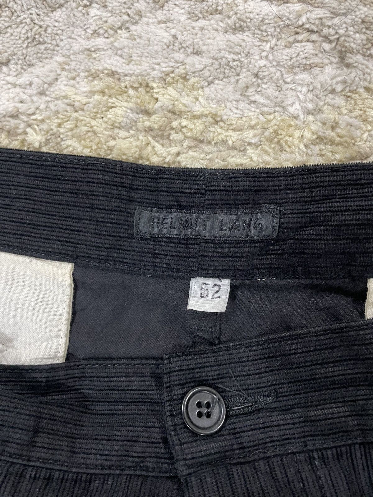 Helmut Lang Vintage Helmut Lang Black Pinstripe Pant Size US 36 / EU 52 - 6 Thumbnail