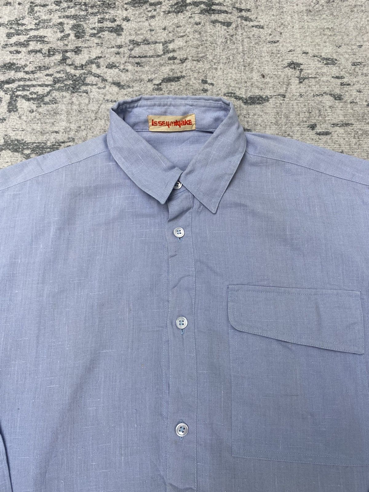 Issey Miyake 🔥NEED GONE🔥 Vintage Issey Miyake Pocket Shirt Size US M / EU 48-50 / 2 - 3 Thumbnail