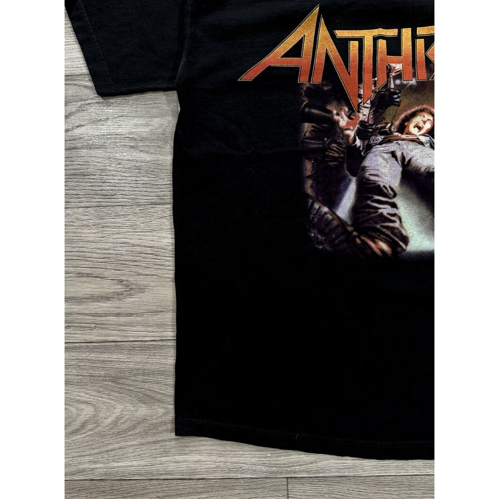Fruit Of The Loom Anthrax Spreading The Disease Black Short Sleeve T Shirt M Mens Shirt Size US M / EU 48-50 / 2 - 5 Thumbnail