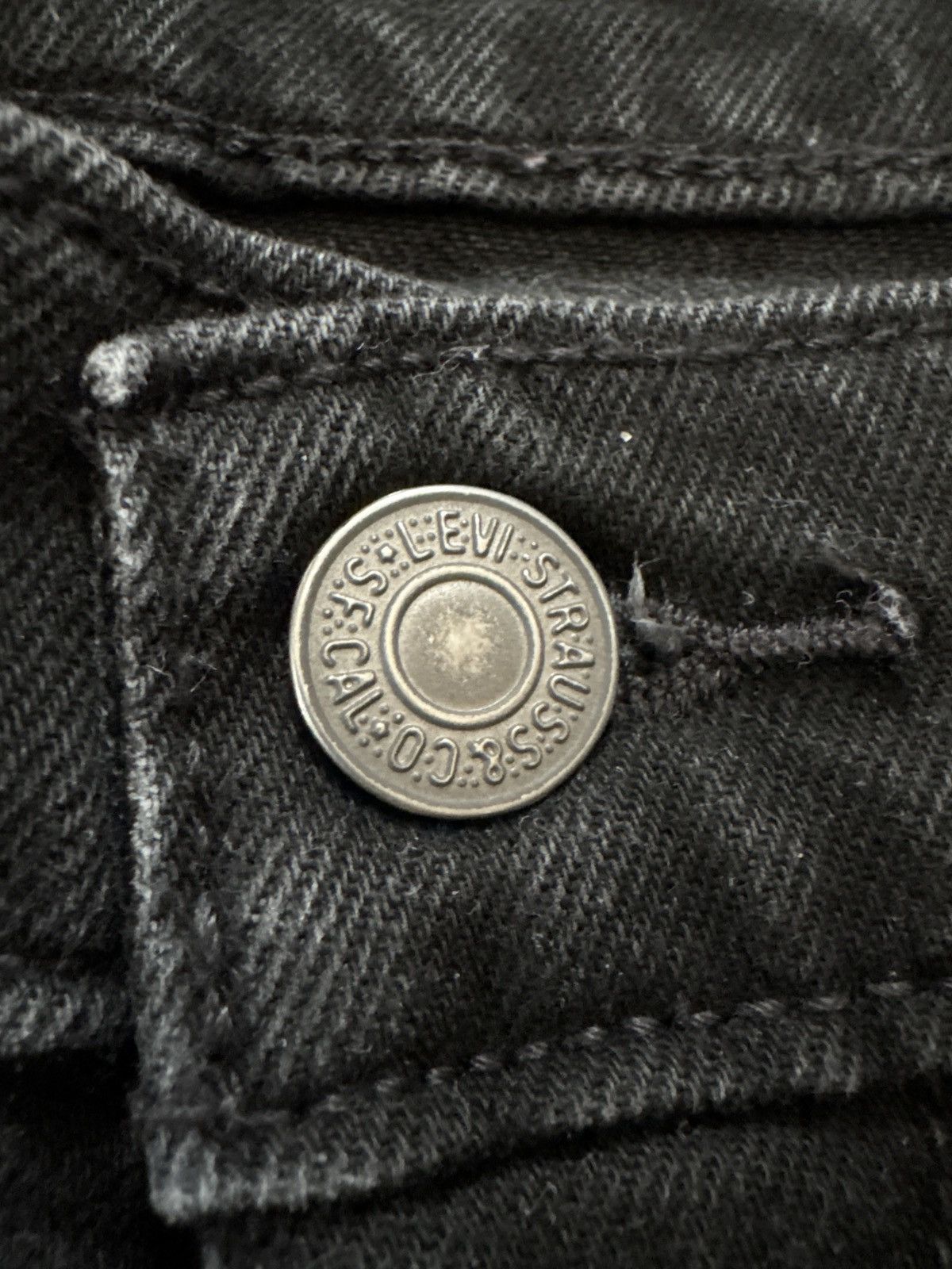 Levi's Levi’s Black Jean Shorts Size US 32 / EU 48 - 9 Thumbnail