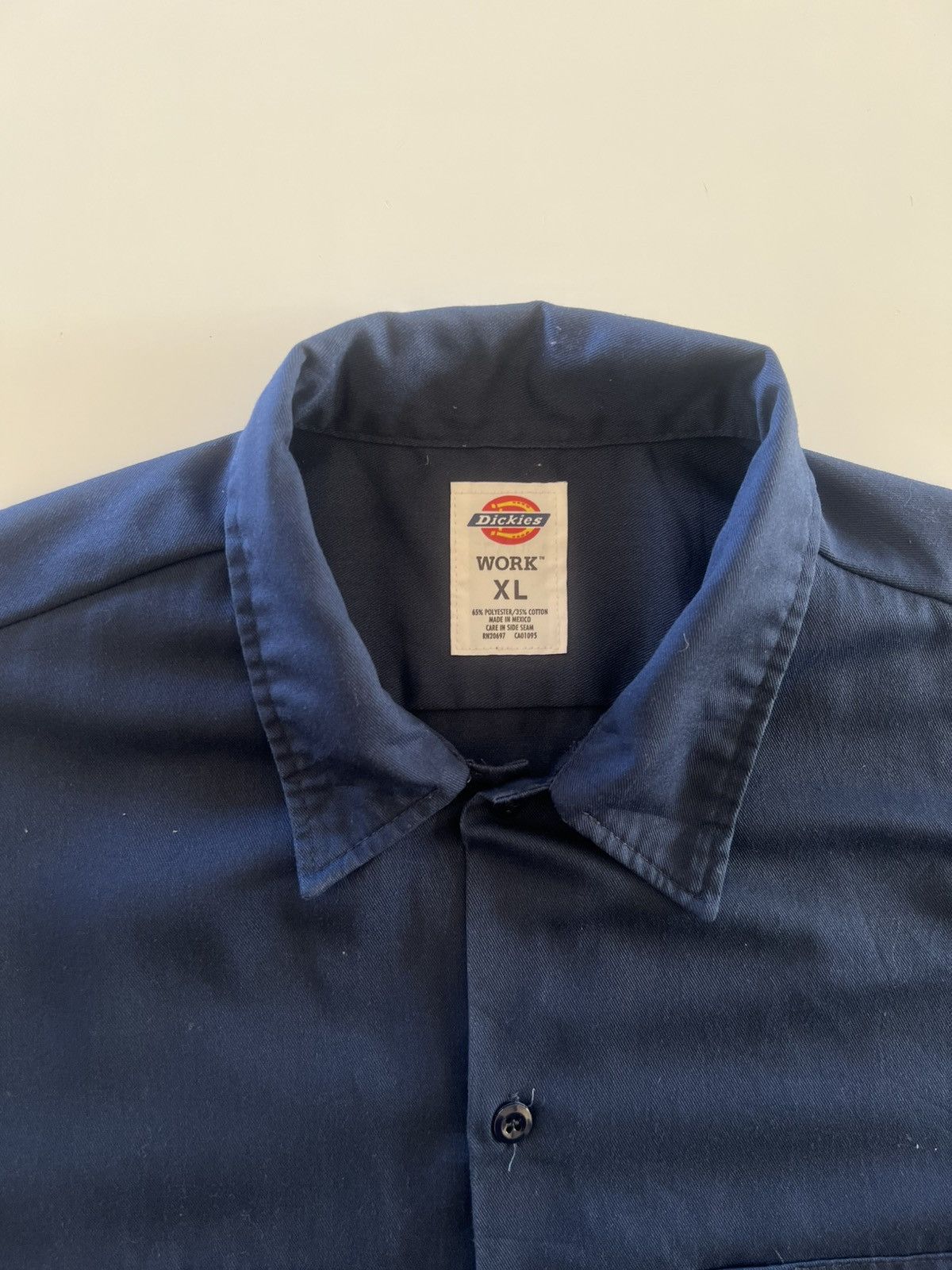 Vintage Vintage Dickies Work Shirt Button Up Double Pocket Size US XL / EU 56 / 4 - 5 Thumbnail
