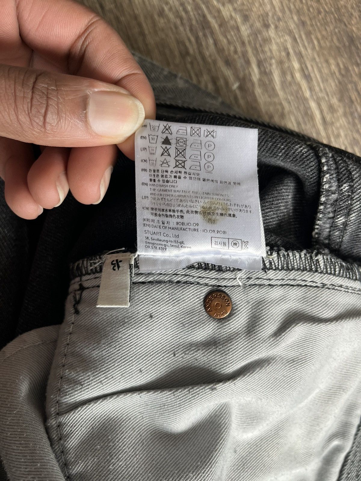 Andersson Bell Andersson Bell Tom Reverse Jeans Size US 30 / EU 46 - 12 Thumbnail