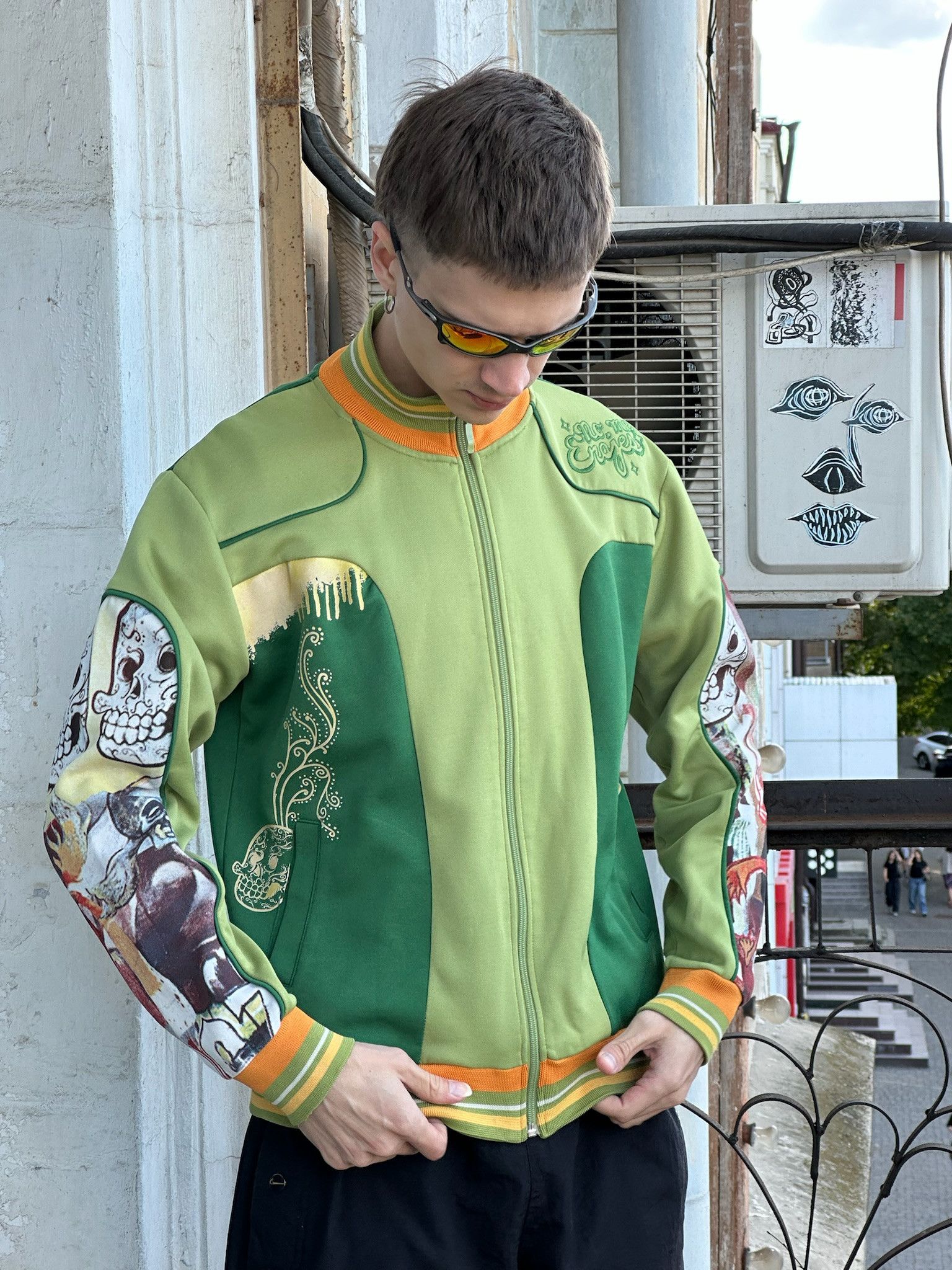 Japanese Brand 🦠 VINTAGE 90’S QUICKSILVER BIG LOGO Y2K TRACK JACKET Size US M / EU 48-50 / 2 - 1 Thumbnail