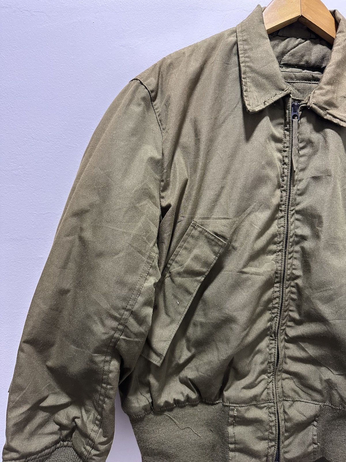 Vintage Vintage 80’s Combat Vehicle Tanker Military Jacket U.S Army Size US M / EU 48-50 / 2 - 6 Thumbnail