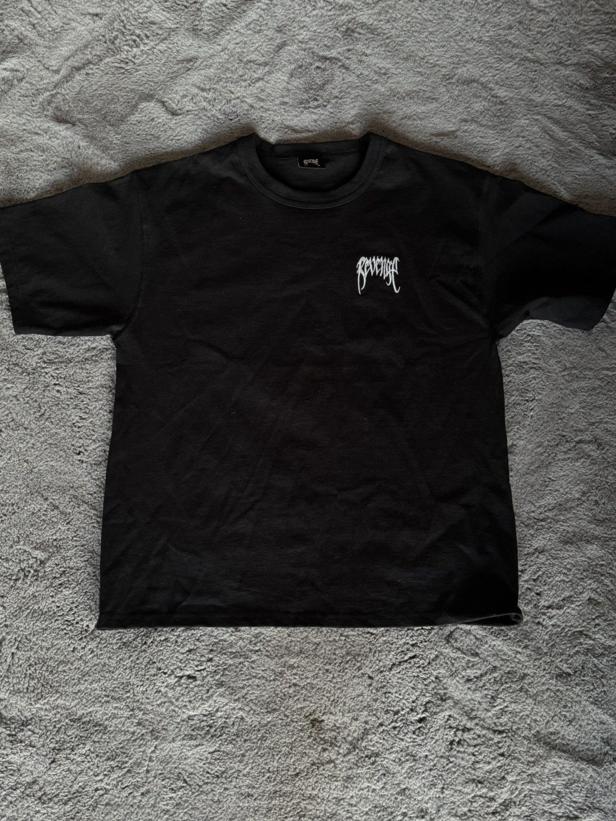 Revenge Revenge basic tee black Size US M / EU 48-50 / 2 - 1 Thumbnail