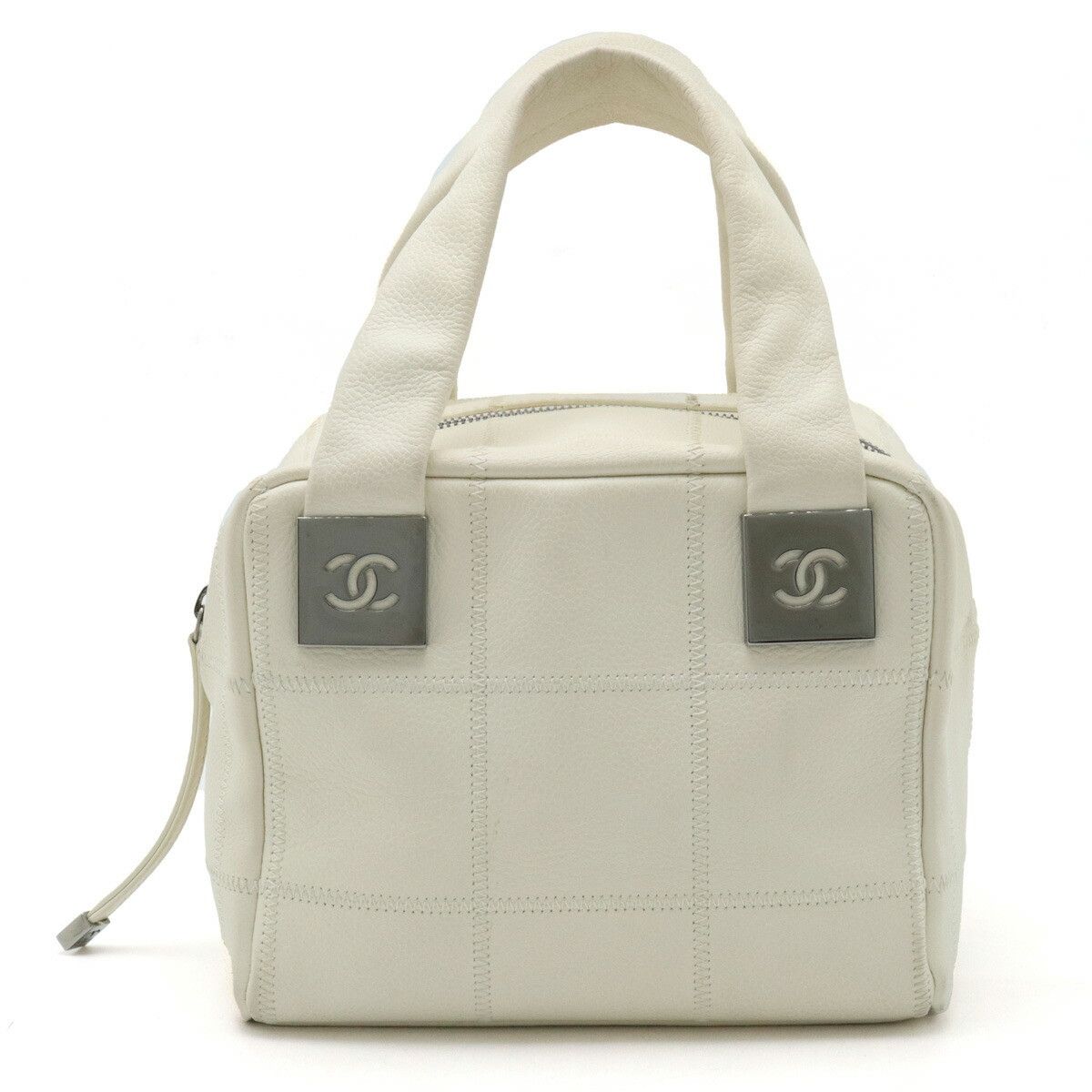 Chanel Chanel Chanel Choco Bar Leather Handbag Leather Handbag Size ONE SIZE - 1 Thumbnail