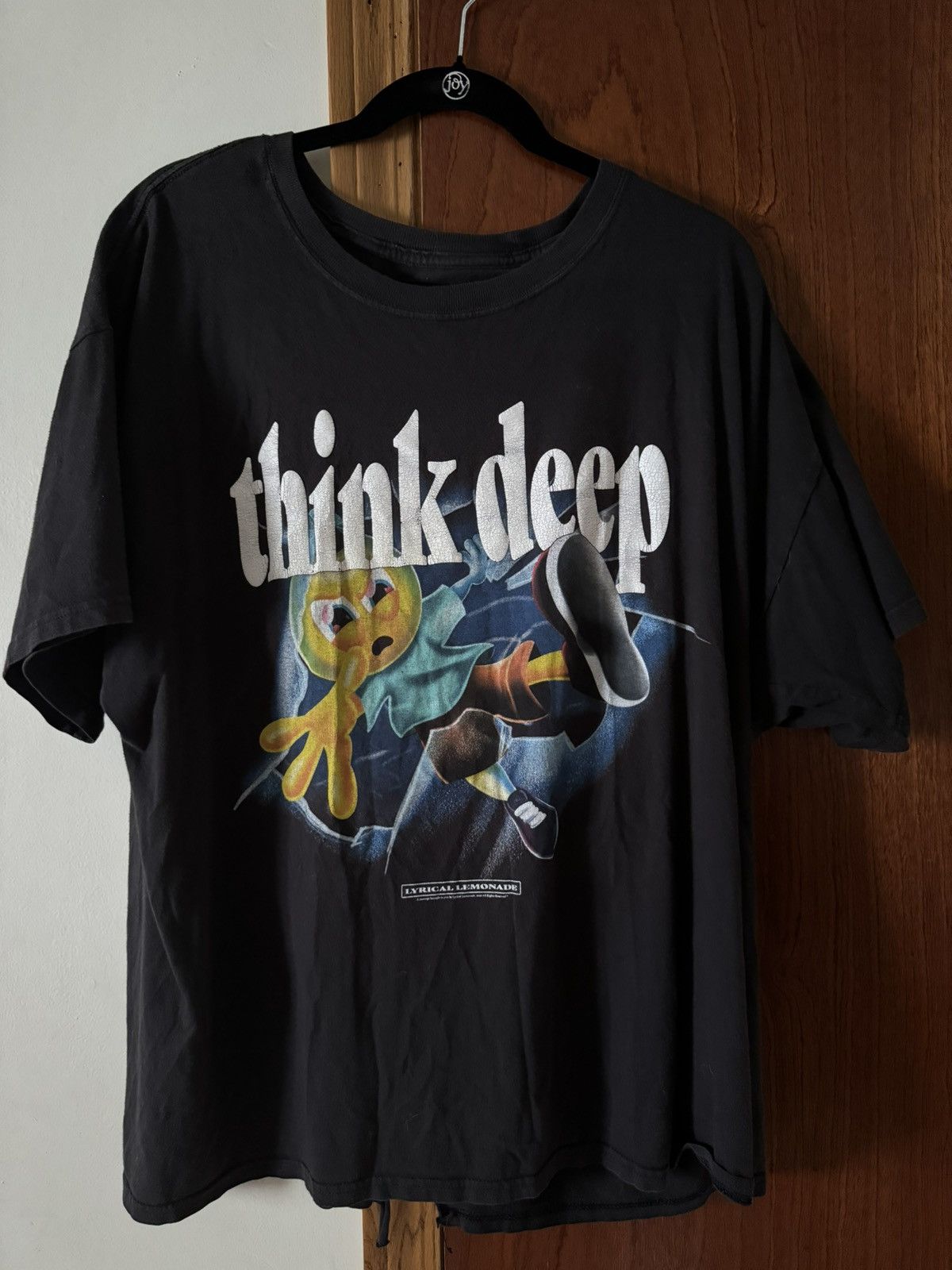 Lyrical Lemonade Lyrical Lemonade “Think Deep” Black T-Shirt Size XL Size US XL / EU 56 / 4 - 1 Thumbnail