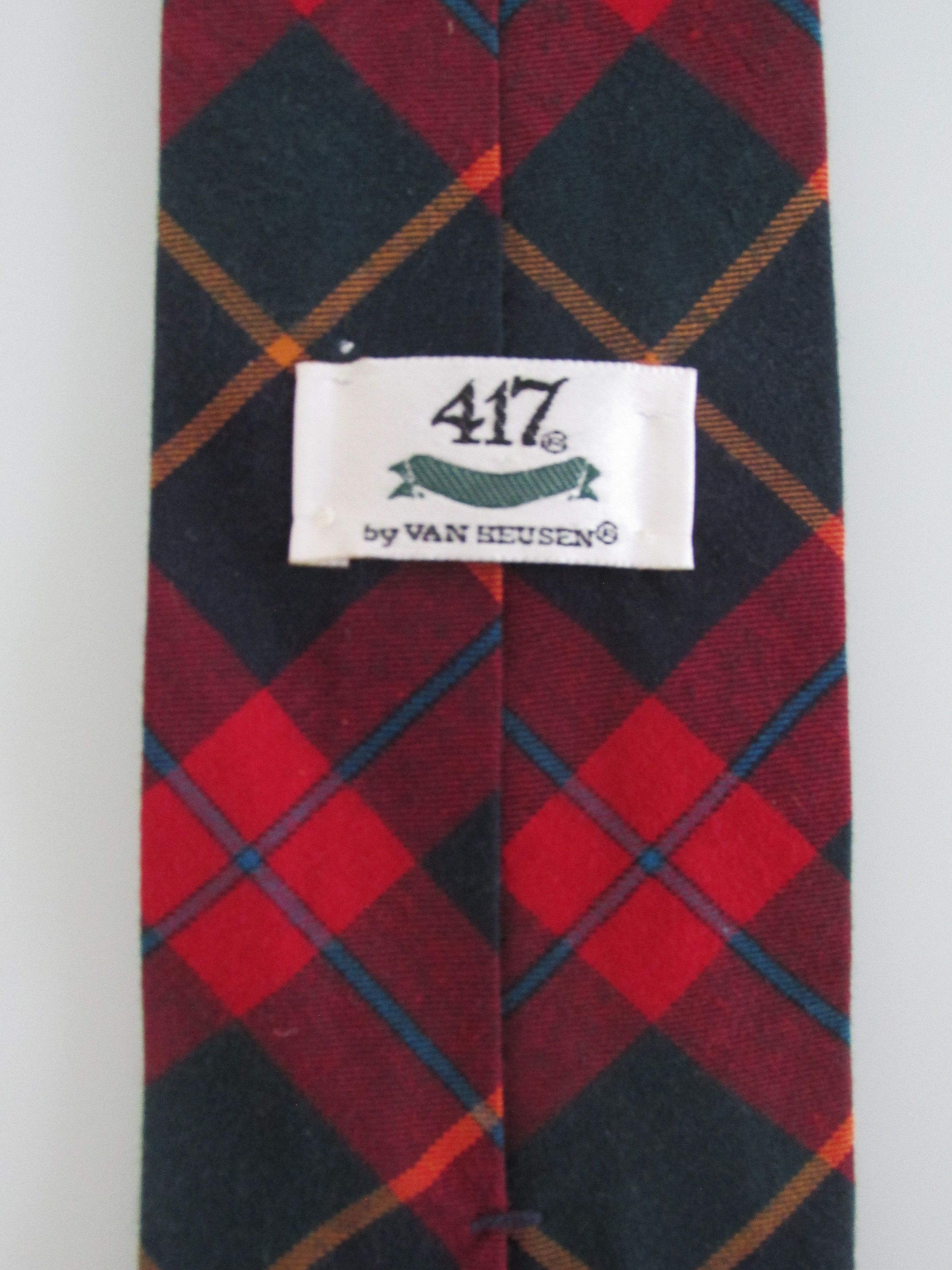 Van Heusen Van Heusen Men's Cotton Floral Tie Size ONE SIZE - 5 Thumbnail