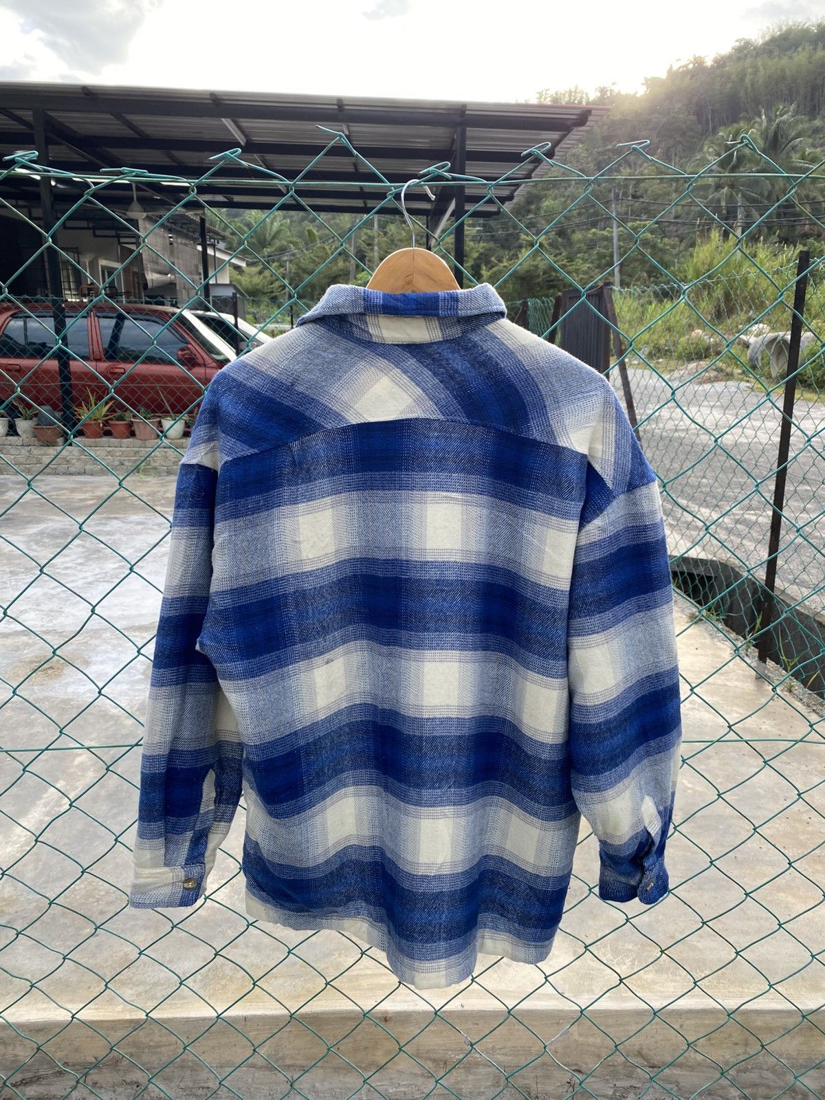 Flannel ⚡️last drop⚡️ Tom short shadow plaid sherpa flannel Size US L / EU 52-54 / 3 - 2 Thumbnail