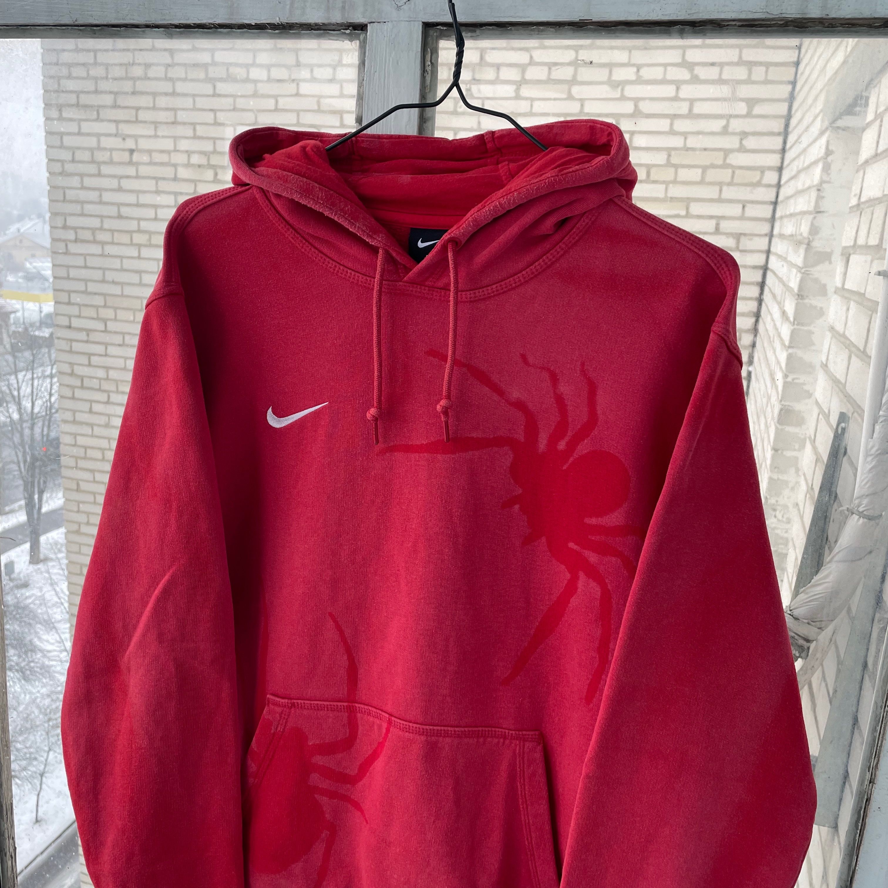 Nike Nike faded hoodie spider opium y2k alt grunge swoosh Size US L / EU 52-54 / 3 - 1 Thumbnail