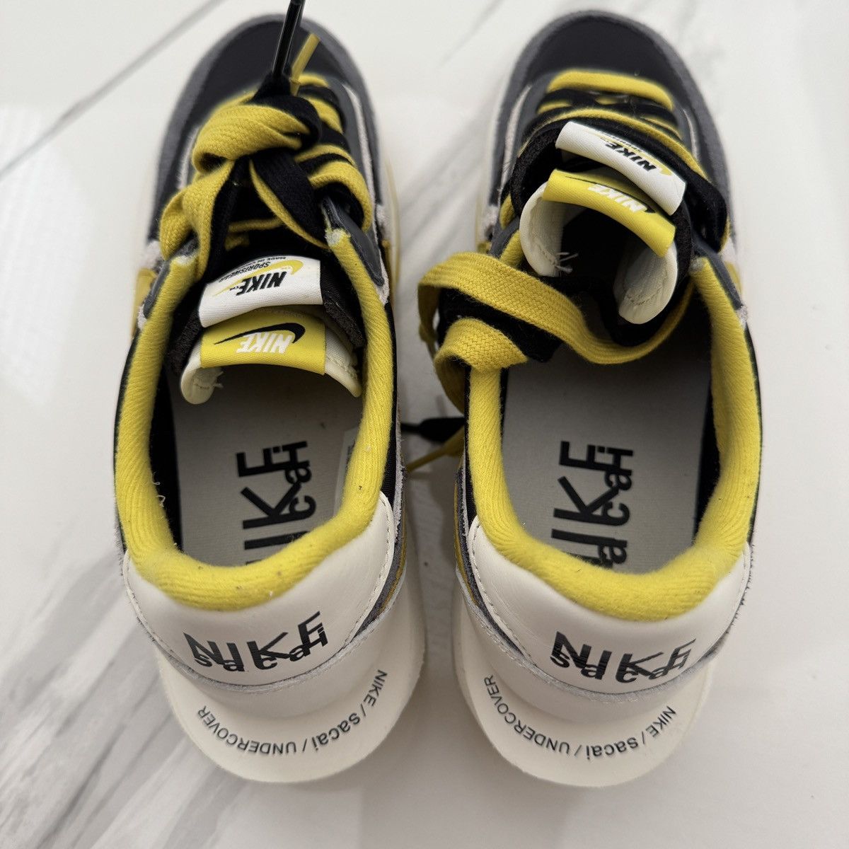 Nike × Sacai × Undercover Nike x Sacai x Undercover LDWaffle “Bright Citron” Size US 9 / EU 42 - 4 Thumbnail