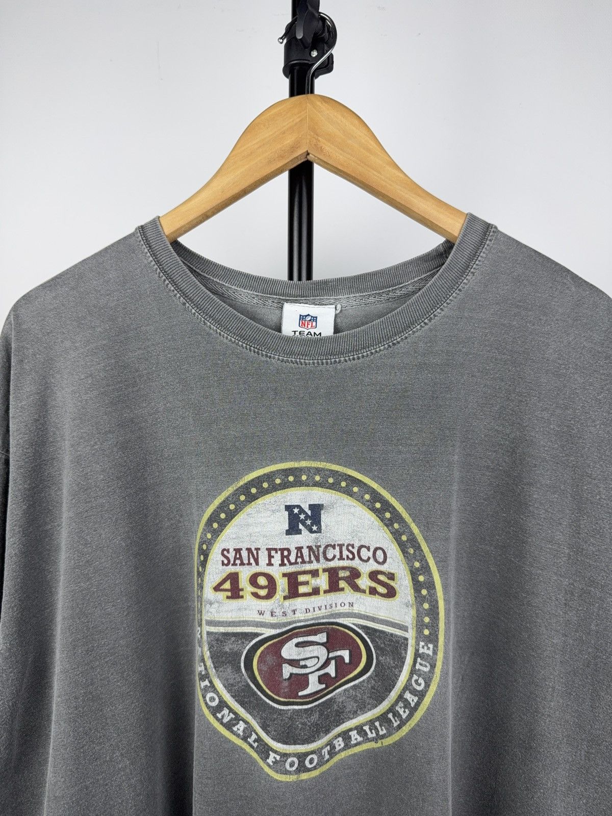 NFL × Vintage NFL 49ers Vintage Tee Gray San Francisco Football XL USA Size US XL / EU 56 / 4 - 2 Thumbnail