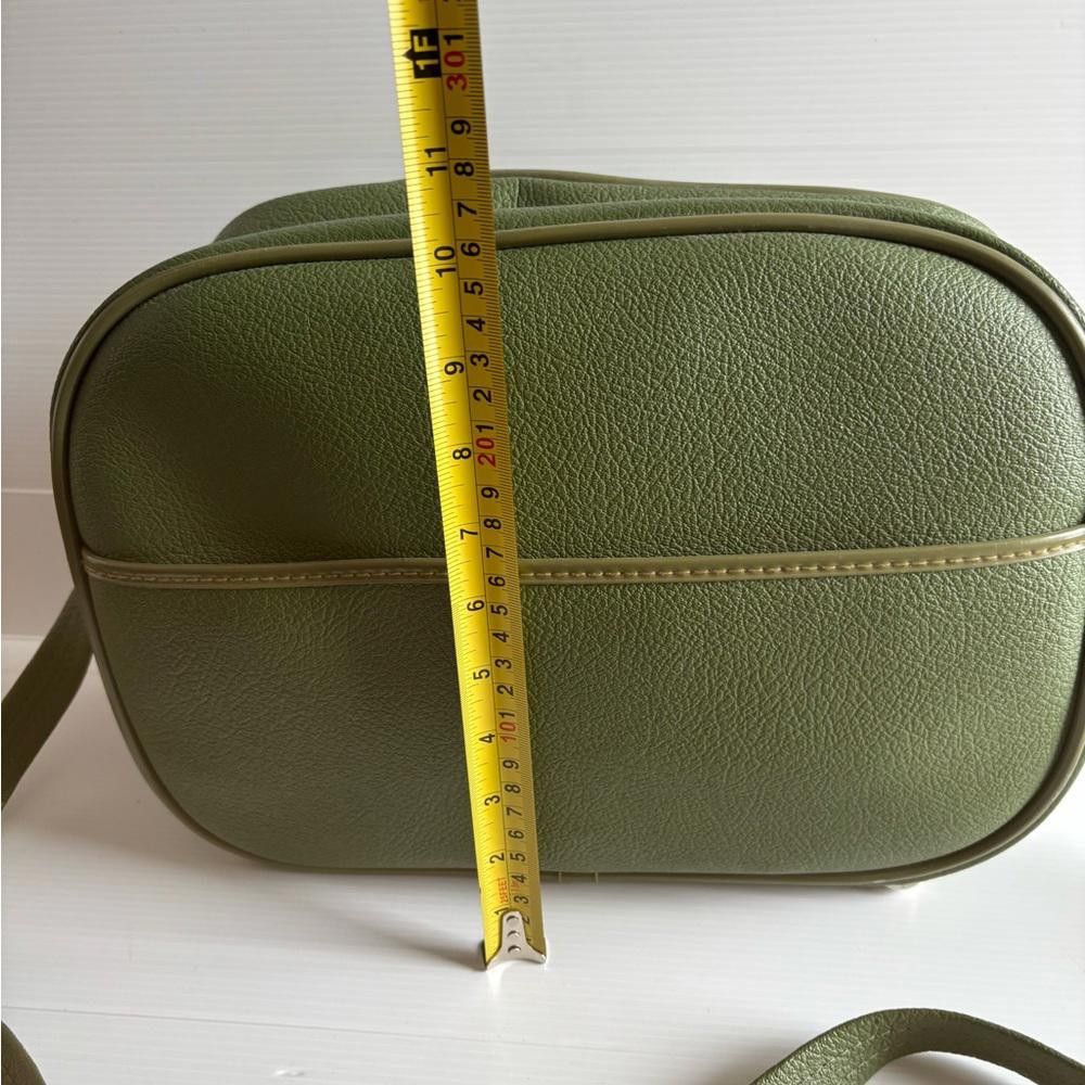 Designer Green Vintage Leather Bag Size ONE SIZE - 4 Thumbnail
