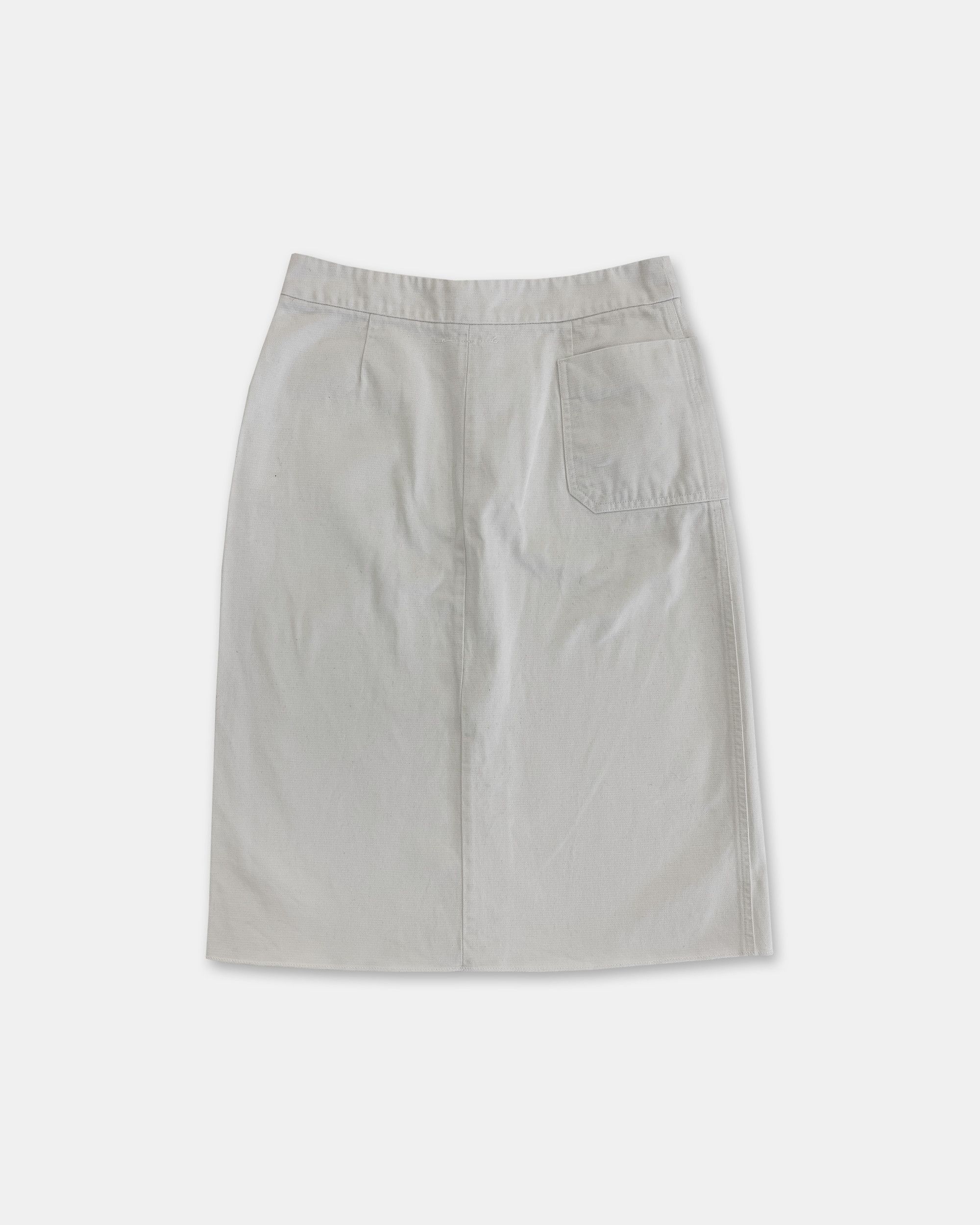Maison Margiela 2000s Early MM6 Cotton Skirt Size 28" / US 6 / IT 42 - 3 Thumbnail