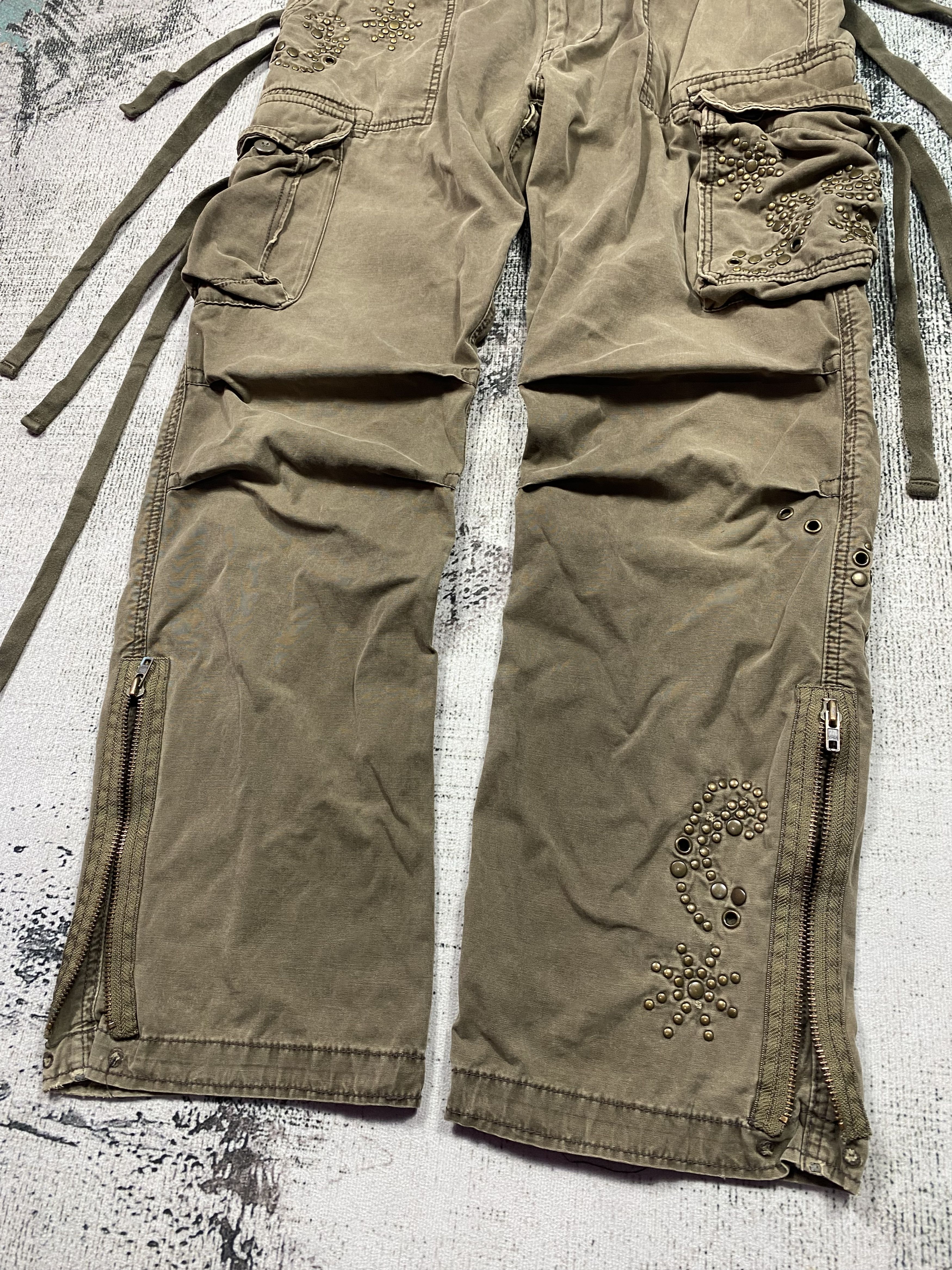 Other SICKS💥RARE Tactical Cargo Pants Multi Pocket Bondage Pants Size US 34 / EU 50 - 7 Thumbnail