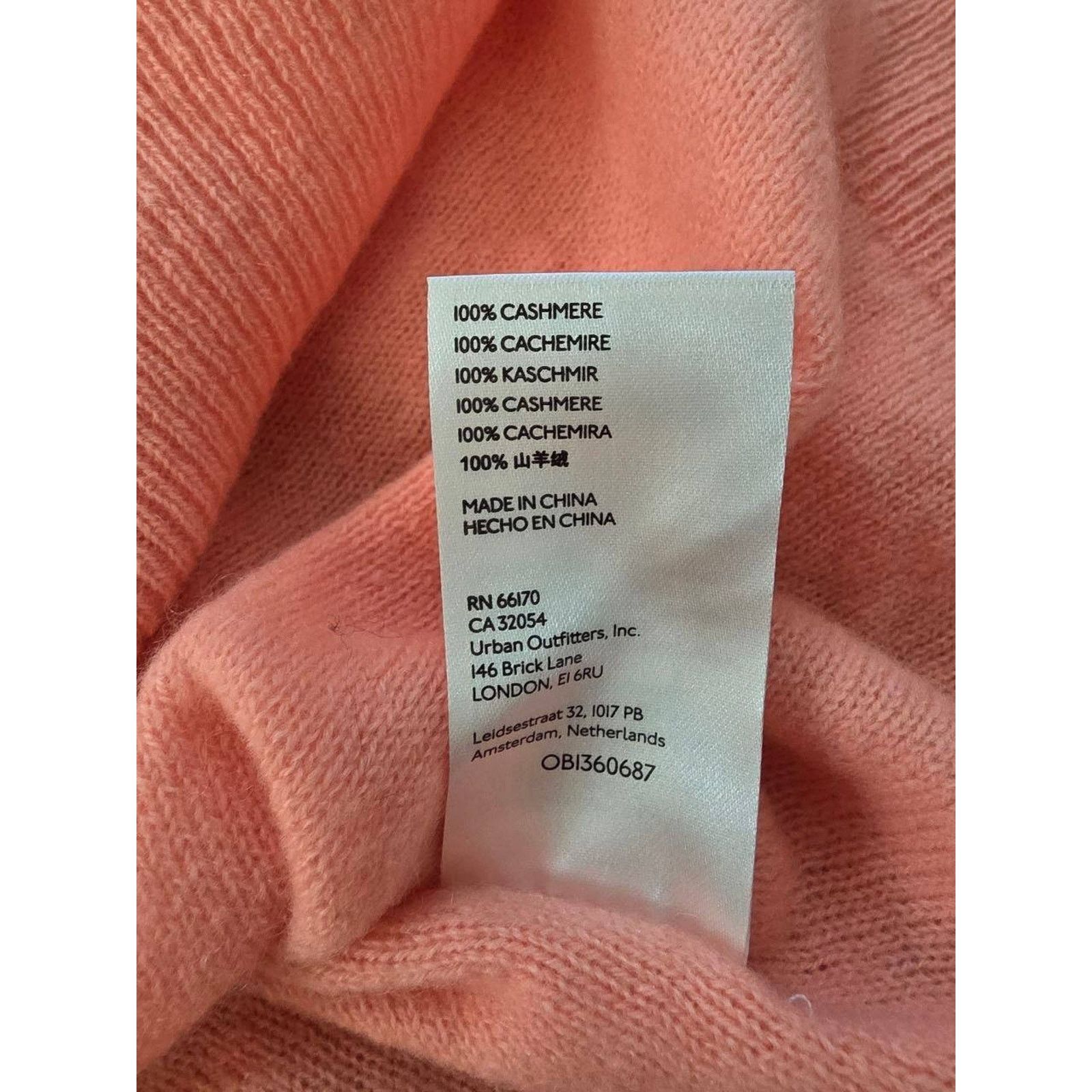 Free People Free People 100% Pullover Medium coral A001490 Size M / US 6-8 / IT 42-44 - 7 Thumbnail