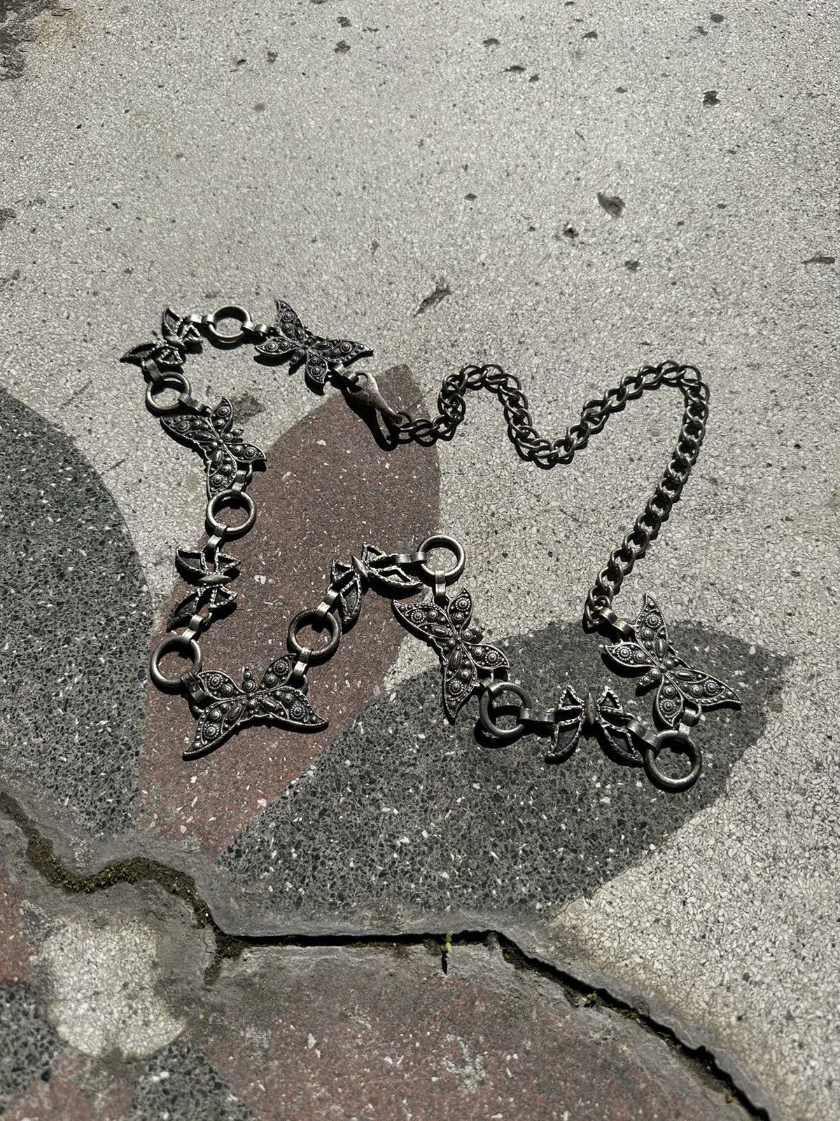 Vintage Butterfly Avant Garde Style Chain