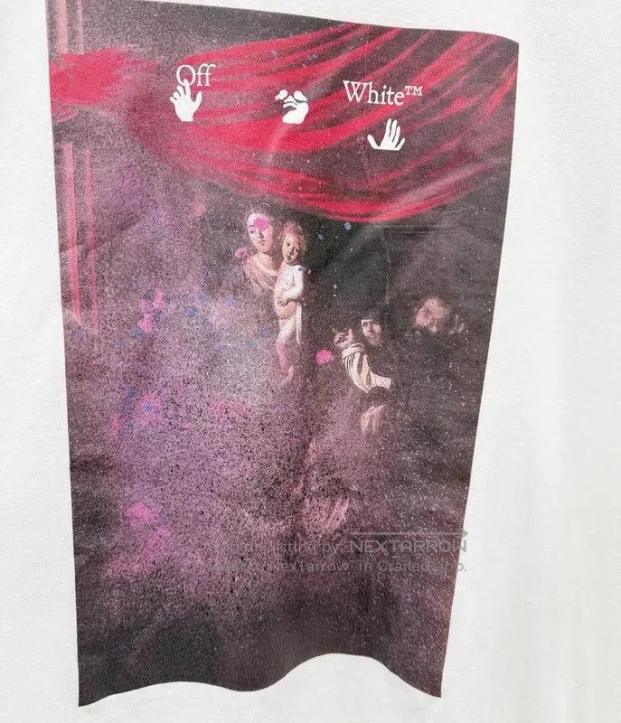 Off-White Off-White White Cotton Short Sleeve T-Shirt . Size US S / EU 44-46 / 1 - 3 Thumbnail