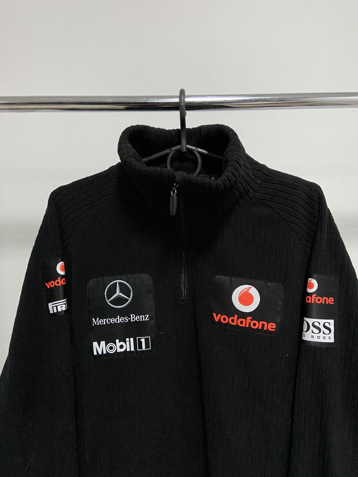 Mercedes-Benz × Vintage Vodafone Mercedes Benz Sweatshirt Jacket zip Vintage Racing Size US M / EU 48-50 / 2 - 3 Thumbnail