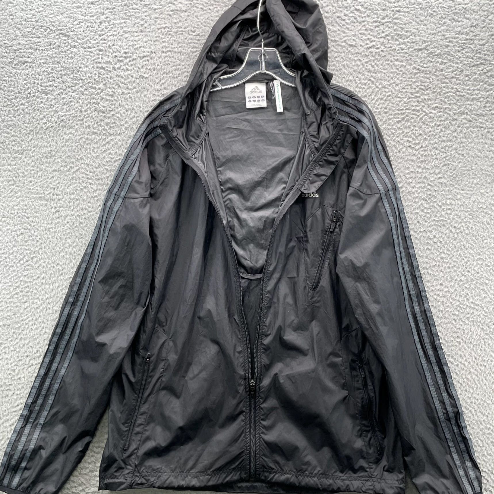 Adidas VINTAGE Adidas Track Jacket Men's Large Active Track Running Windbreaker Sportswear Hike Size US L / EU 52-54 / 3 - 5 Thumbnail