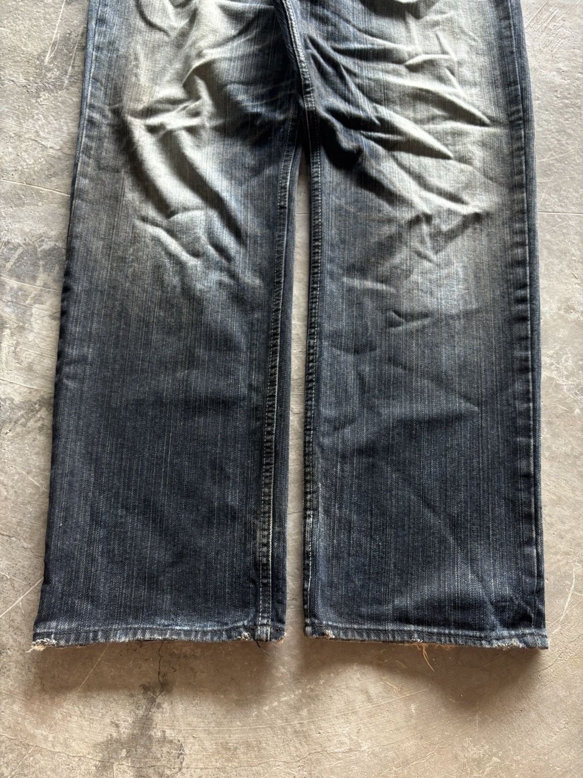If Six Was Nine DESTROY BABYLON japanese jeans oil muddy rust wash punk goth Size US 34 / EU 50 - 11 Thumbnail
