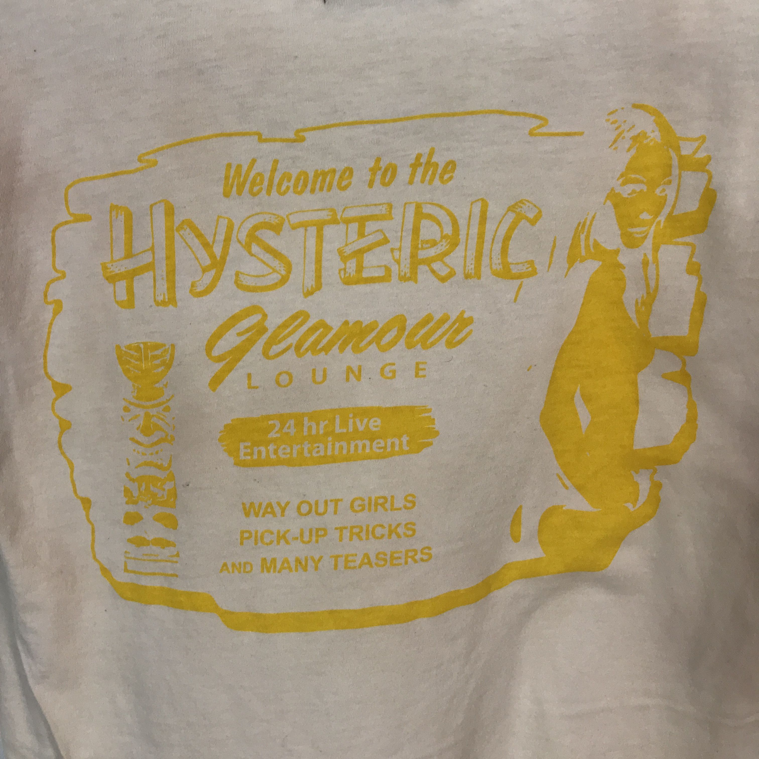 Hysteric Glamour hysteric glamour Acid wash Faded t-shirt Size US M / EU 48-50 / 2 - 5 Thumbnail