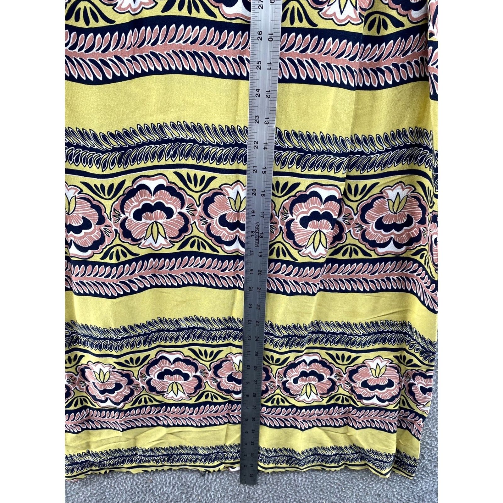 Loft LOFT Ann Taylor Floral Sleeveless Rayon Knee Length Dress M Multicolor Women’s Size Medium Casual Dress Size M / US 6-8 / IT 42-44 - 7 Thumbnail
