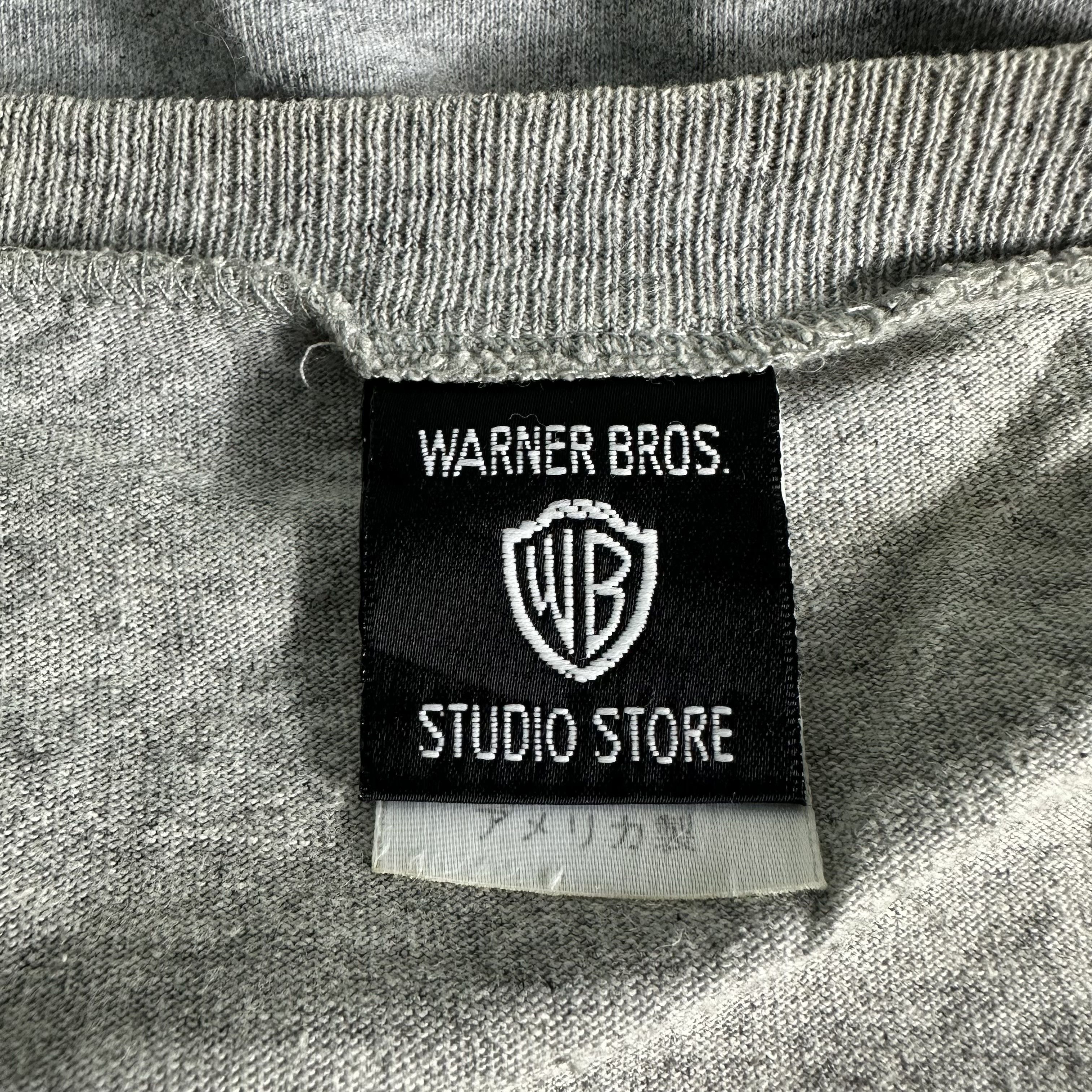 Warner Bros 🔥RARE🔥Vtg Looney Tunes Warner Bros Biggie V-Neck T-shirt Size US M / EU 48-50 / 2 - 5 Thumbnail
