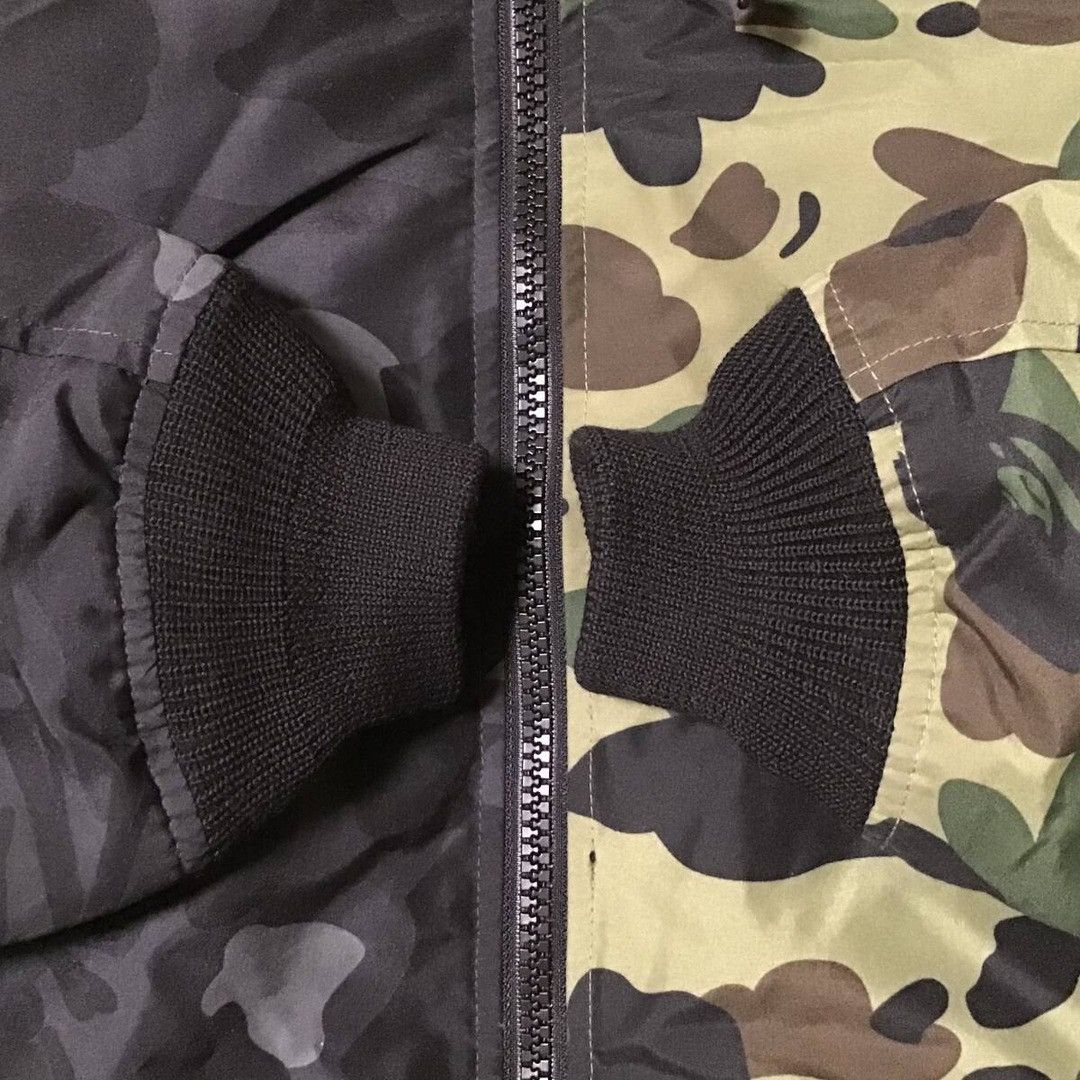 Bape × Neighborhood Neighborhood BAPE camo shark full zip hoodie Down Jacket APE Size US L / EU 52-54 / 3 - 7 Thumbnail