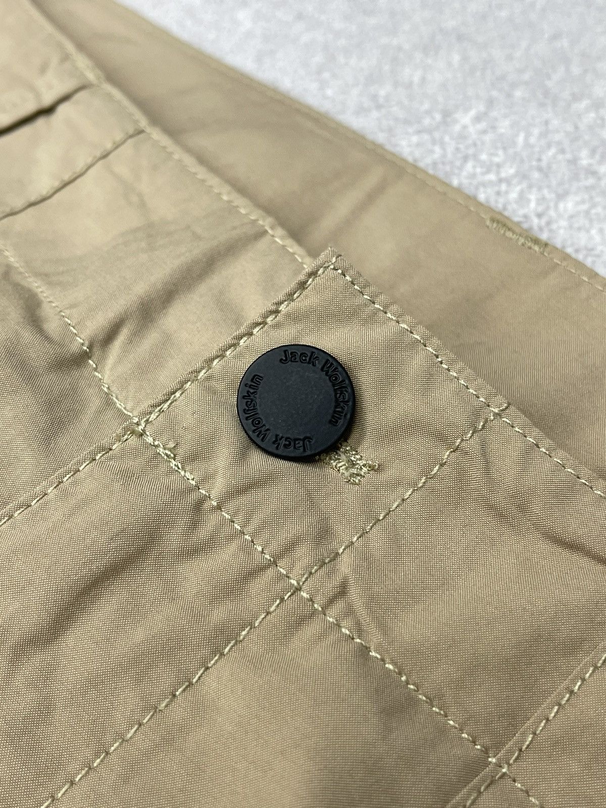 Jack Wolfskin Mens Jack Wolfskin Pants Beige Outdoor Multipocket Y2K Size US 34 / EU 50 - 10 Thumbnail