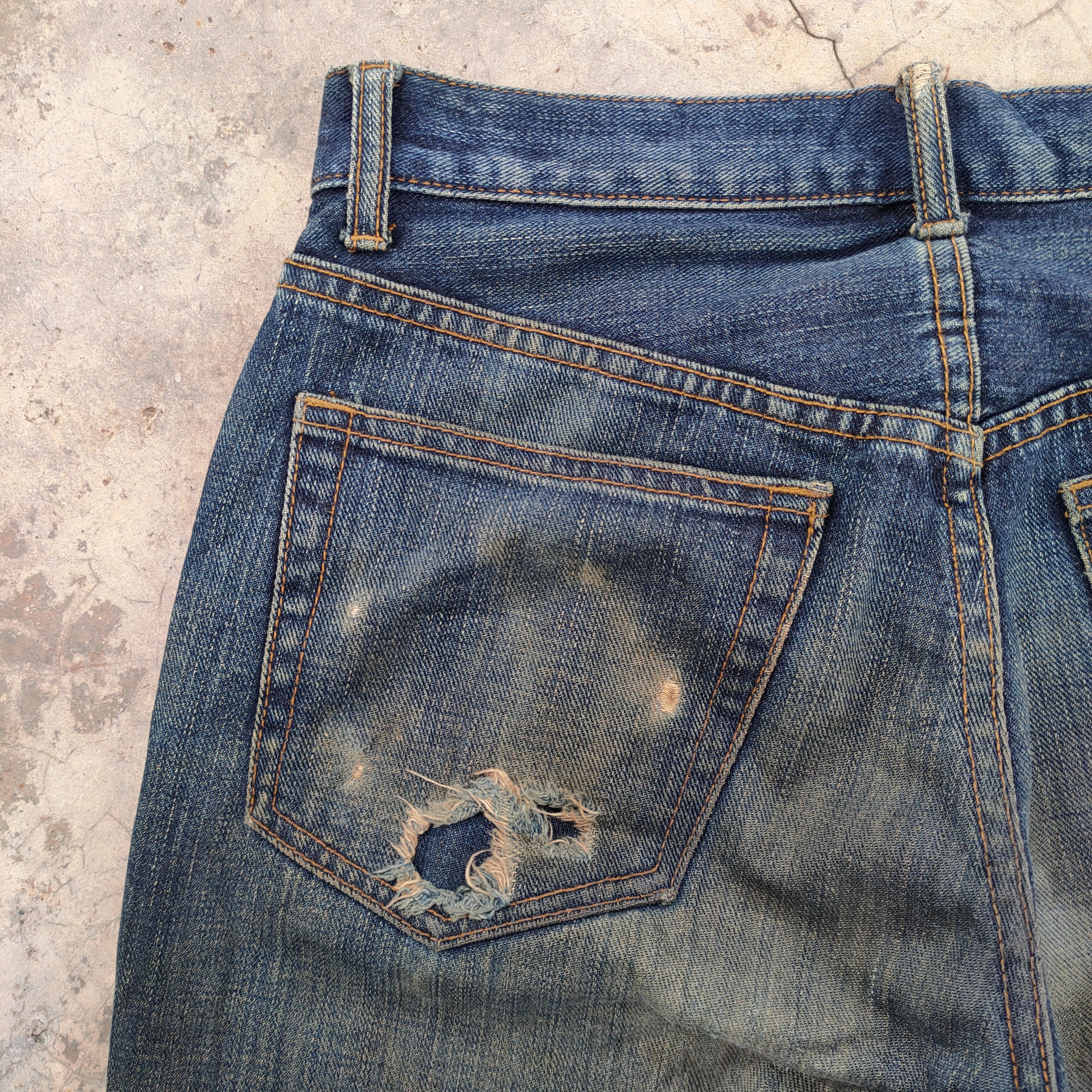 Japanese Brand VINTAGE JAPANESE RUSTY FADED JEANS DENIM PANTS Size US 29 - 11 Thumbnail