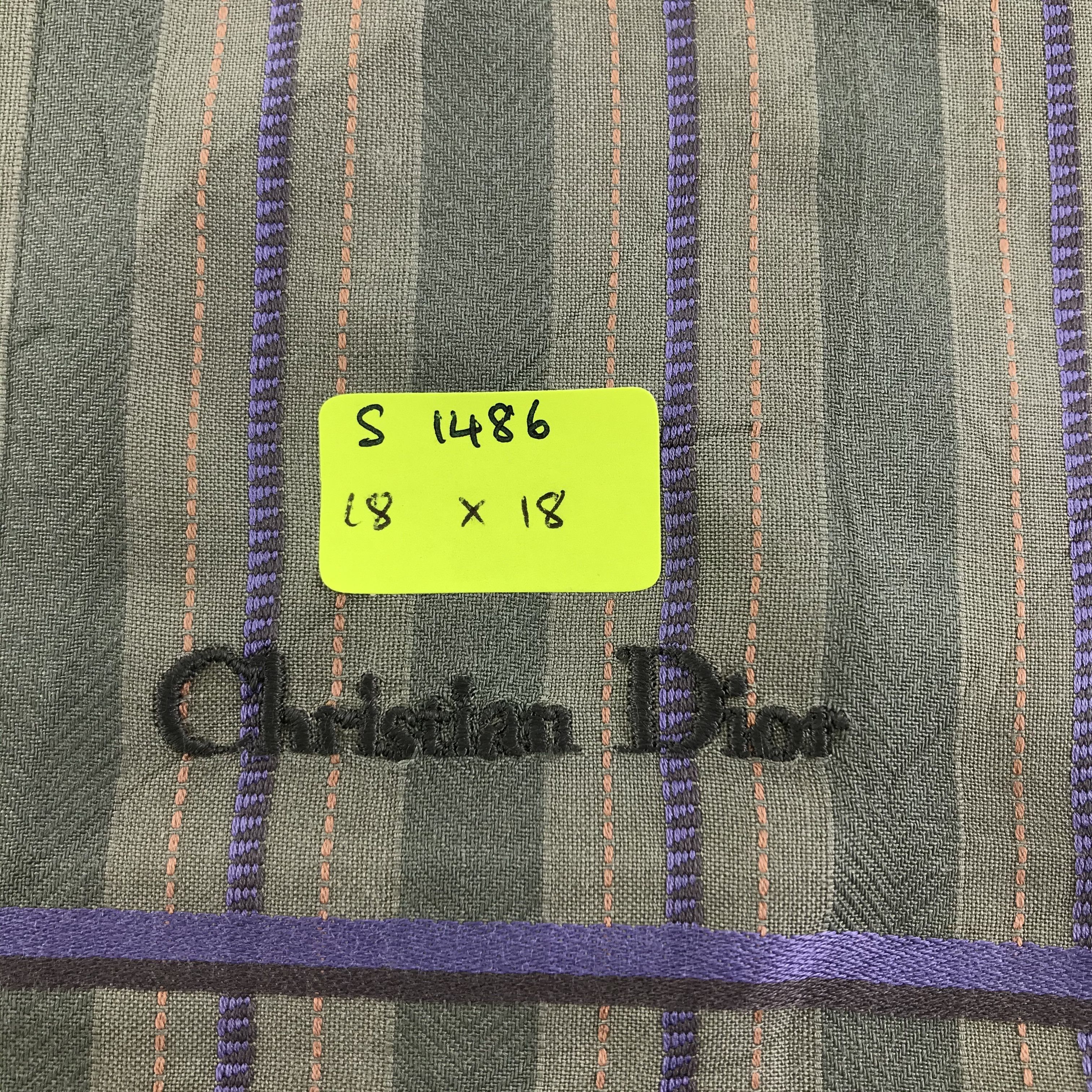 Vintage Christian Dior Bandana / Handkerchief / Neckerchief - S1486 Size ONE SIZE - 5 Thumbnail