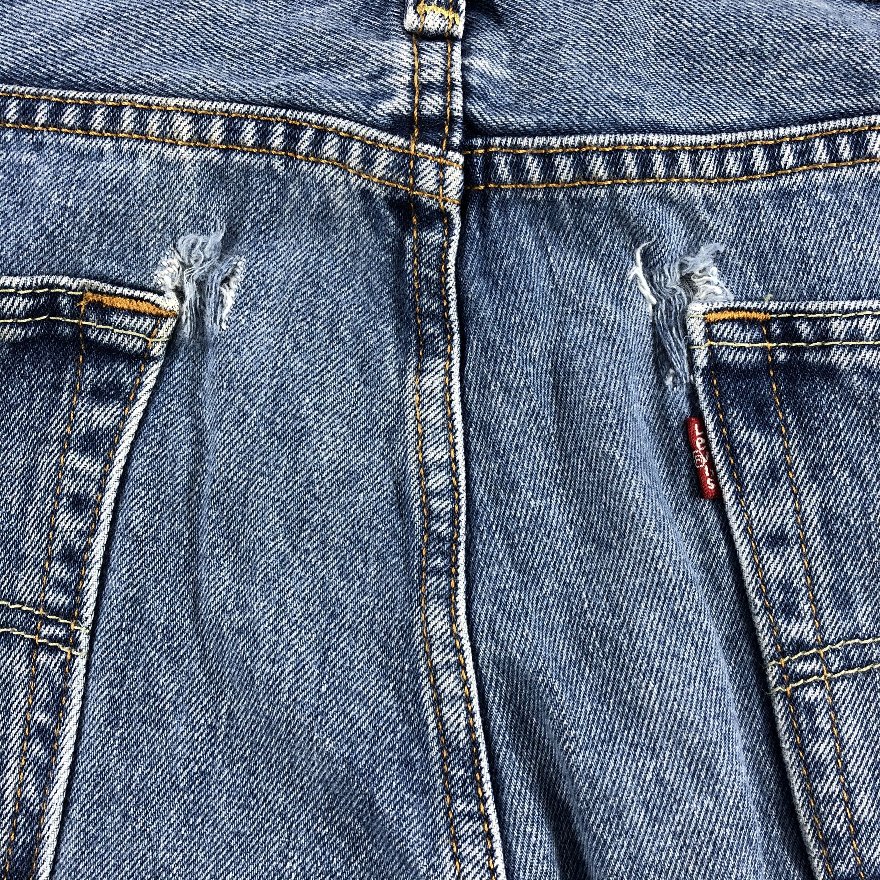 Levi's Vintage Blue Wash Levis 505 Jeans-J1676 Size US 38 / EU 54 - 7 Thumbnail
