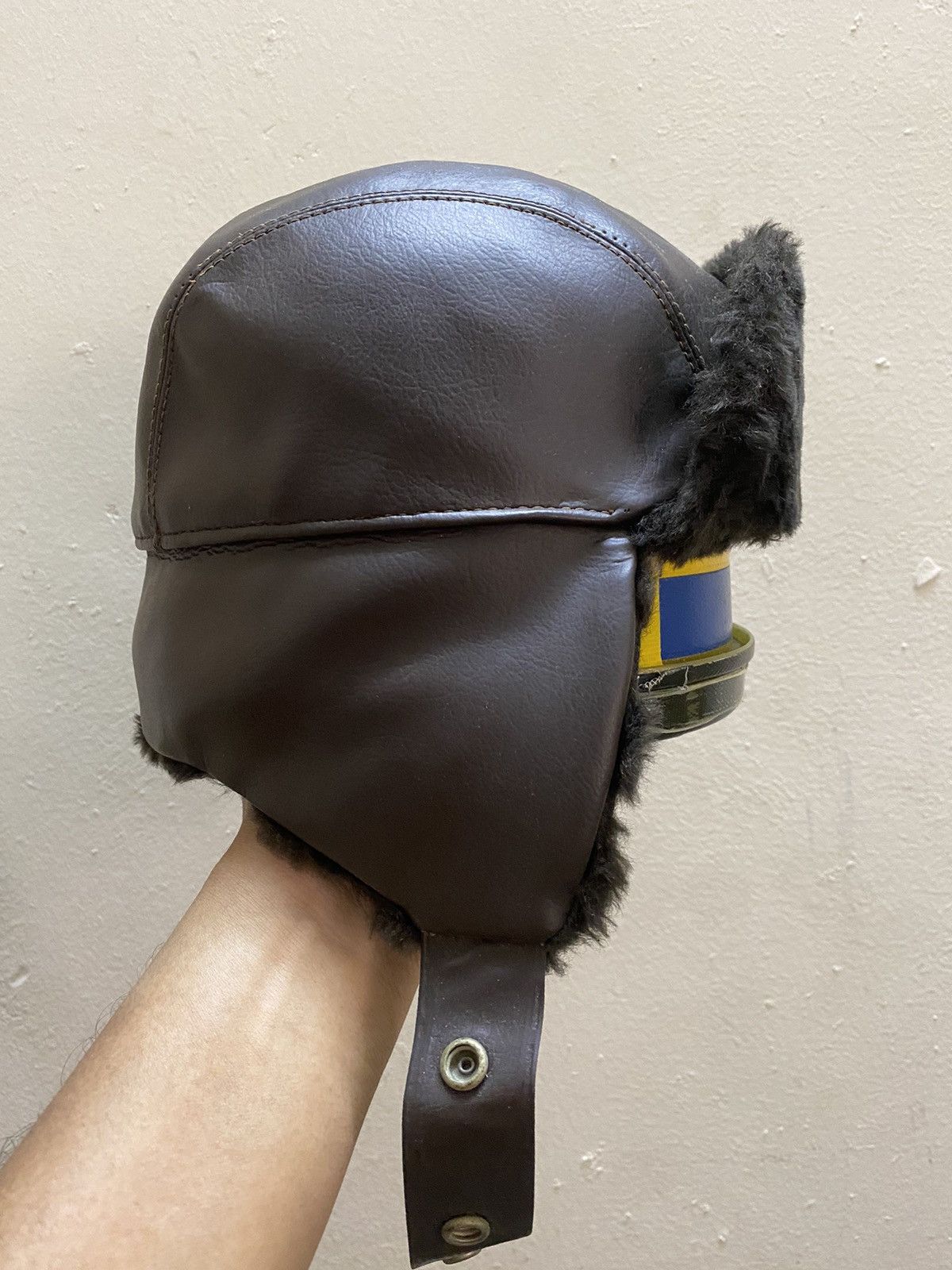 Other Vintage Unisex USA Made Ear Flap Winter Windproof Snow Hats Size ONE SIZE - 3 Thumbnail