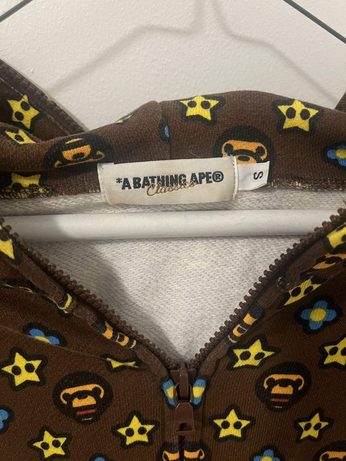 Bape Bape Milo Zip-Up hoodie Size US S / EU 44-46 / 1 - 4 Thumbnail