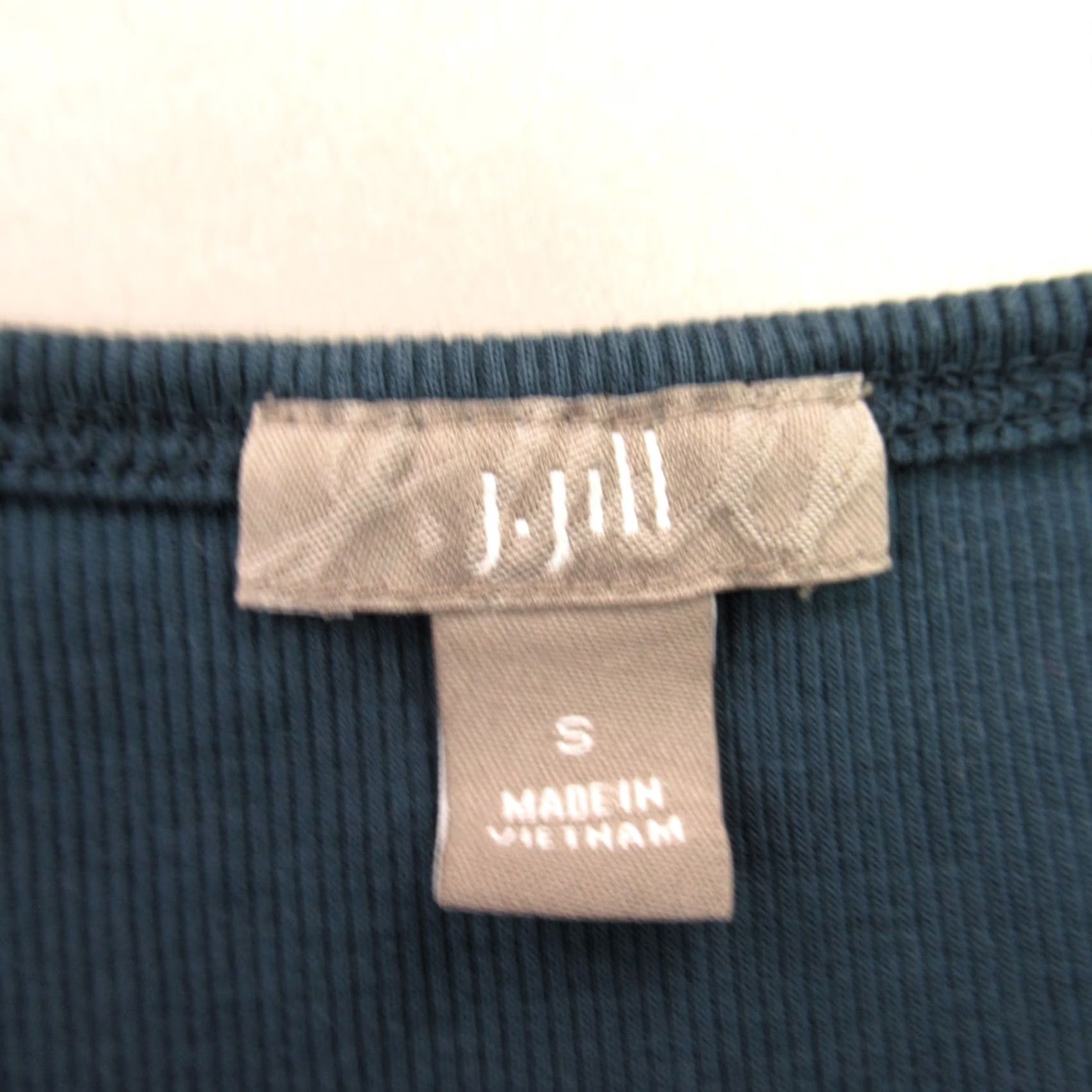 J. Jill J Jill Womens Small Sleeveless Pullover Lightweight V Neck Blue Casual Size S / US 4 / IT 40 - 4 Thumbnail