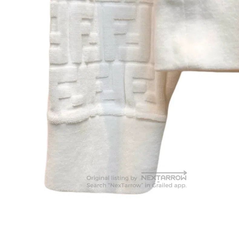 Fendi Fendi Embroidered Logo Letter Printed Round Neck Long Slee Size US S / EU 44-46 / 1 - 4 Thumbnail