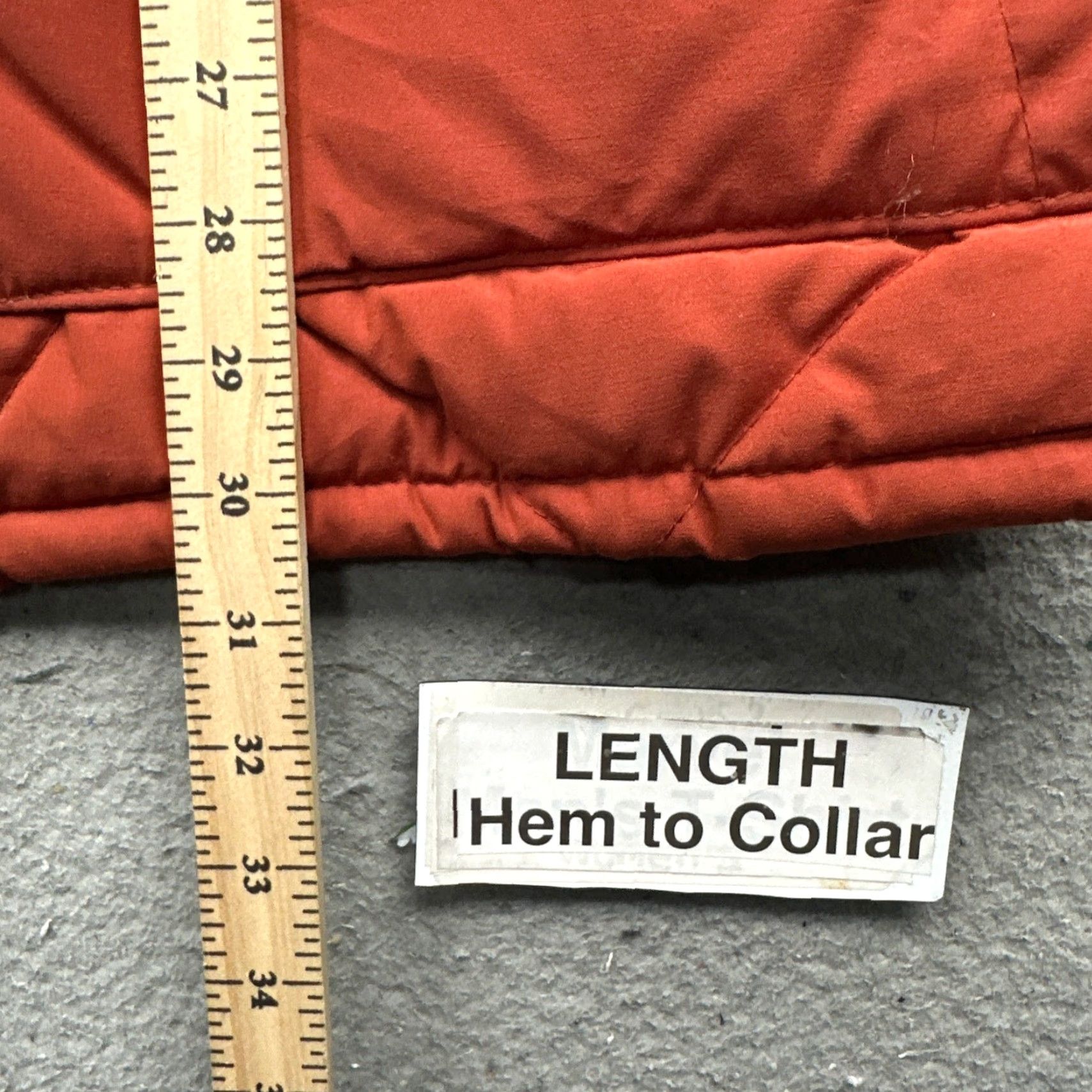 Schott VINTAGE Schott NYC Goose Down Diamond Quilted Puffer Coat Jacket Mens Large Regular Orange Coat Jacket Mens L Puffer Size US L / EU 52-54 / 3 - 5 Thumbnail