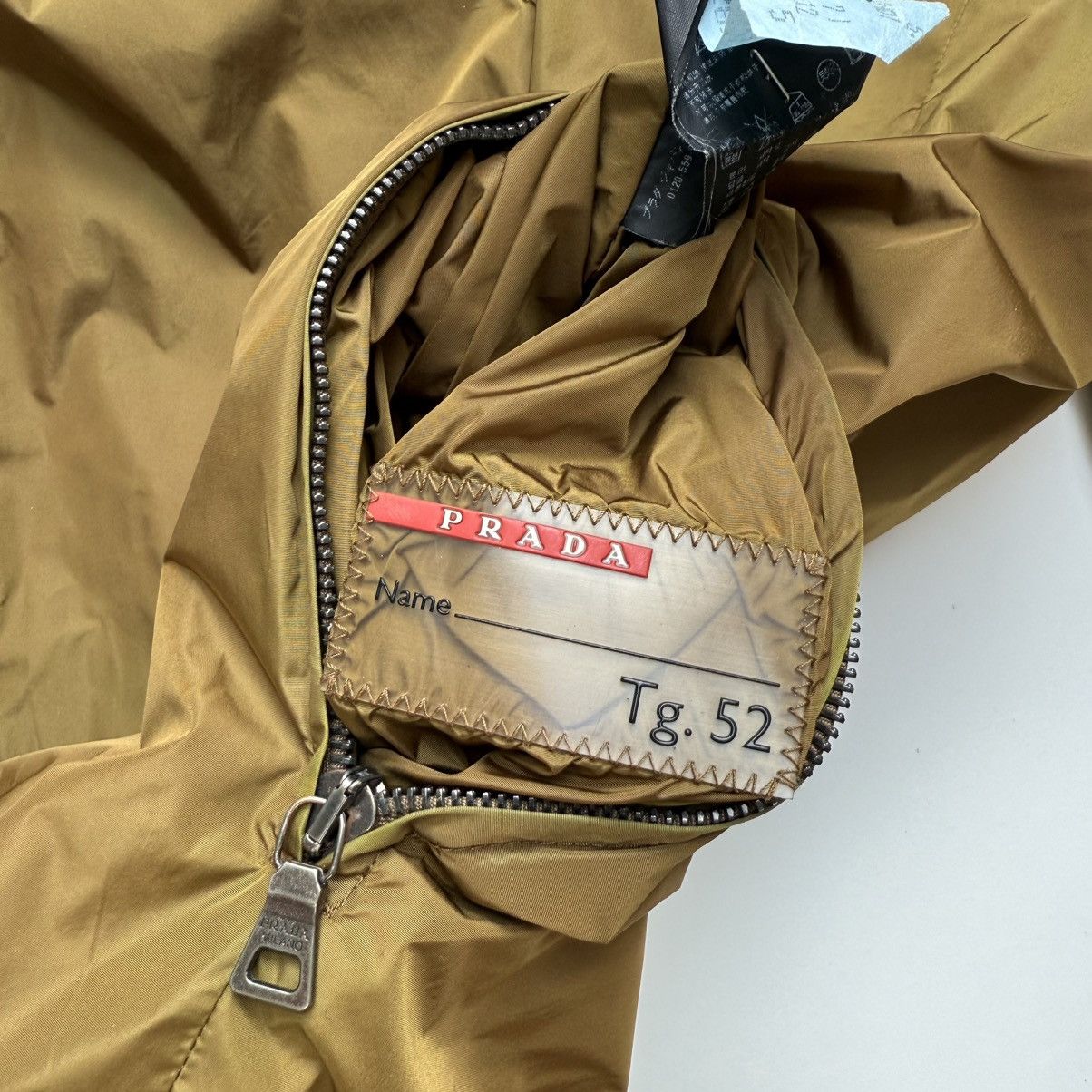 Prada Vintage prada red tab reversible gorpcore nylon jacket Size US L / EU 52-54 / 3 - 8 Thumbnail