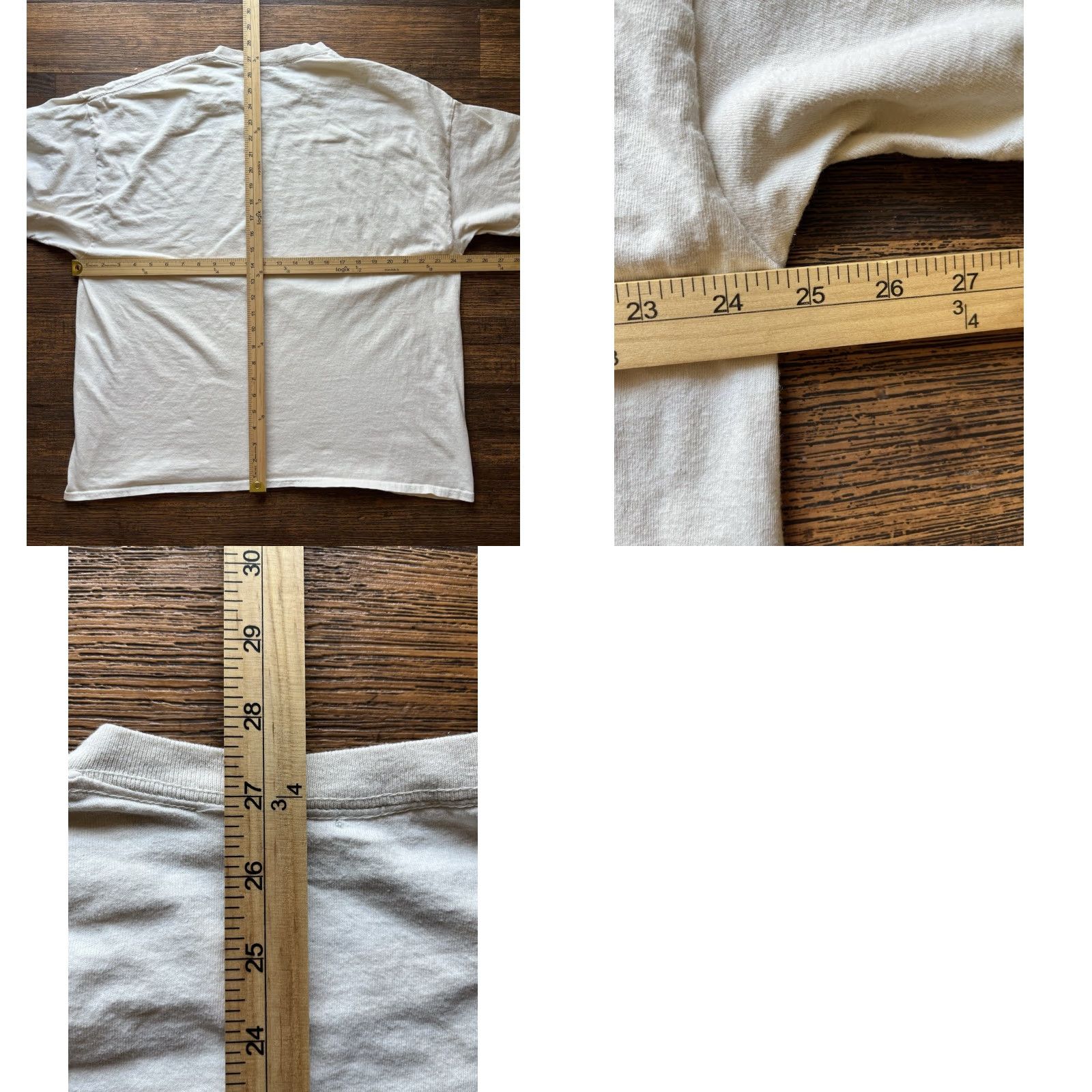 Apple VINTAGE Women's Golden Hour T-Shirt White New York One Size Big Apple Liberty Oversized Size ONE SIZE - 8 Thumbnail