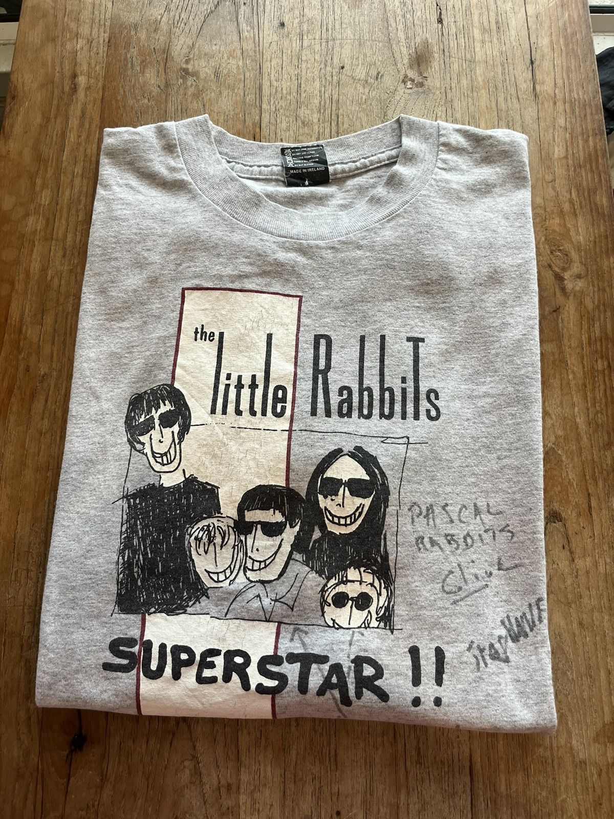 Band Tees × Vintage Vintage The Little RabbiTs Superstar !! 90’s ( Signature ) Size US XL / EU 56 / 4 - 1 Thumbnail