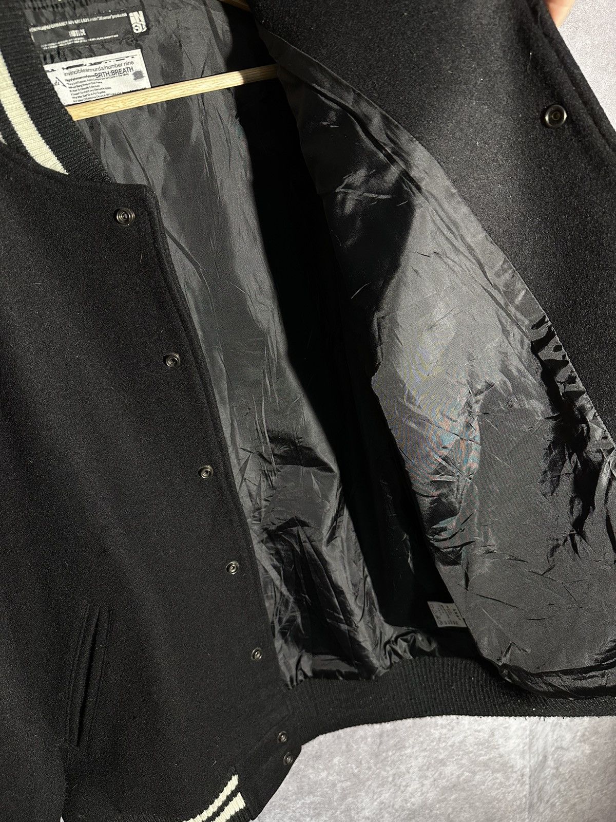 Number (N)ine Number (N)ine Varsity Jacket Size US M / EU 48-50 / 2 - 4 Thumbnail